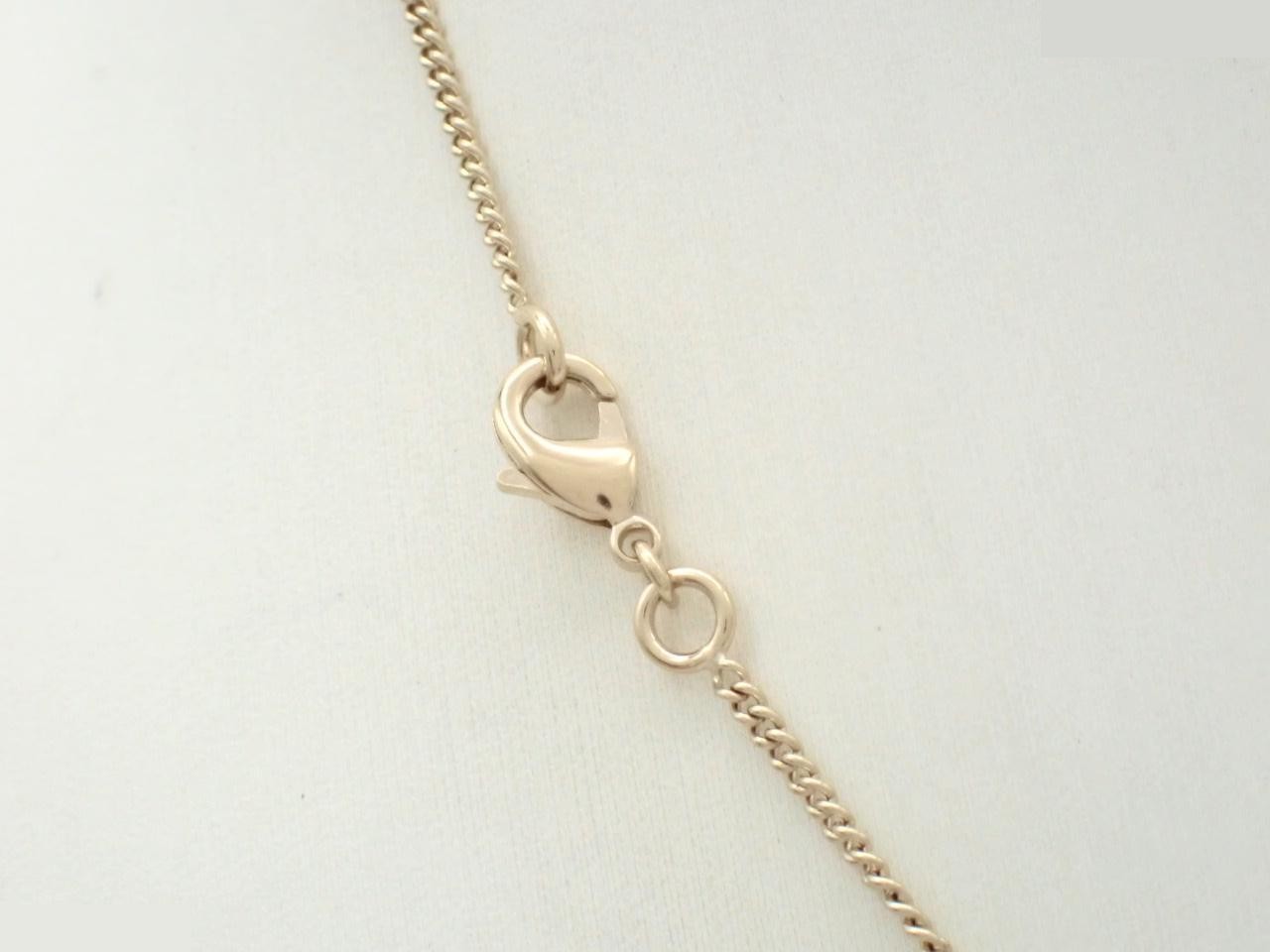 Necklace B15P Coco Mark Ribbon Rhinestone — view 2