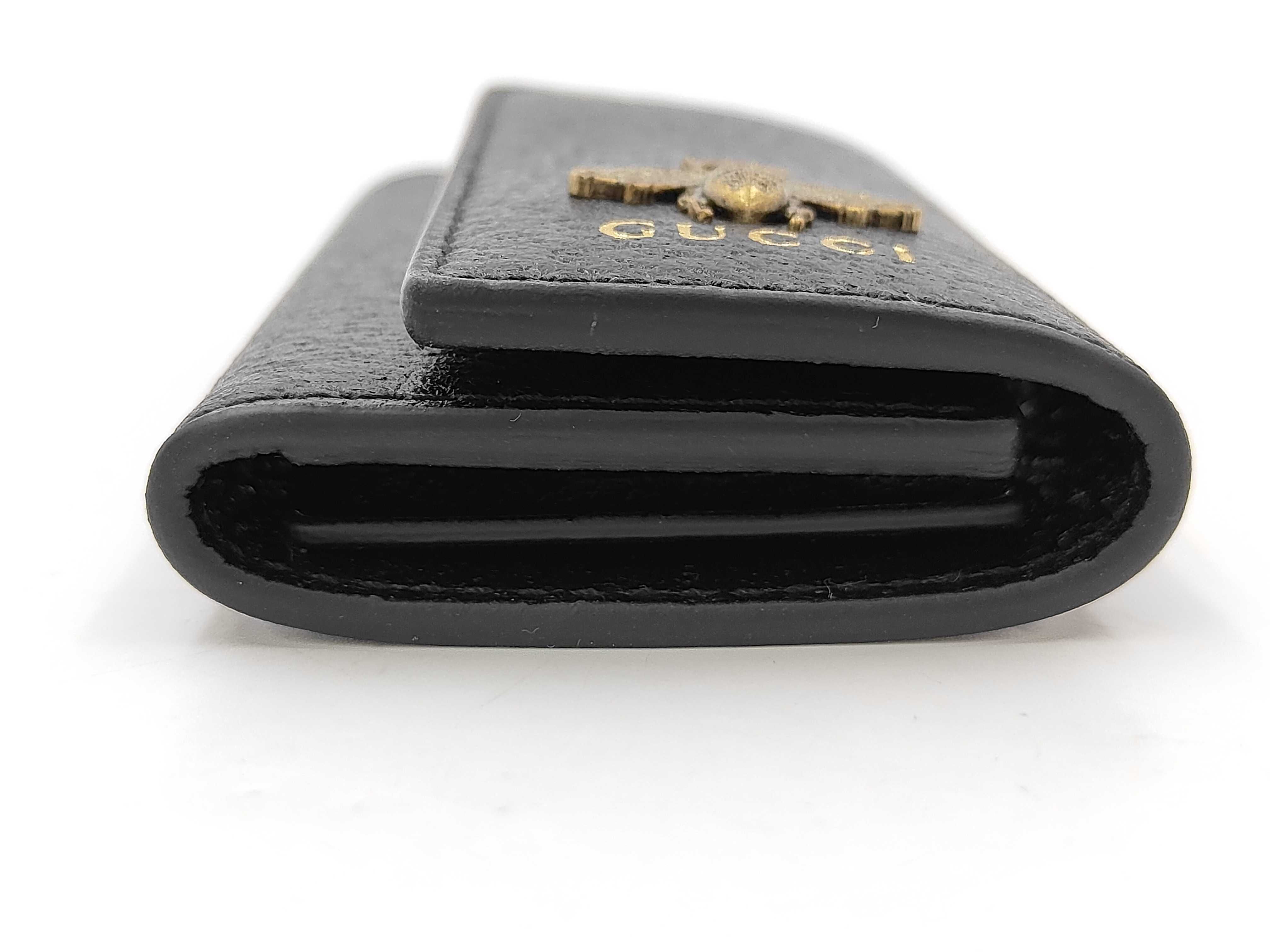 Bee Leather Key Case with 6 Hooks (Unused) — view 3