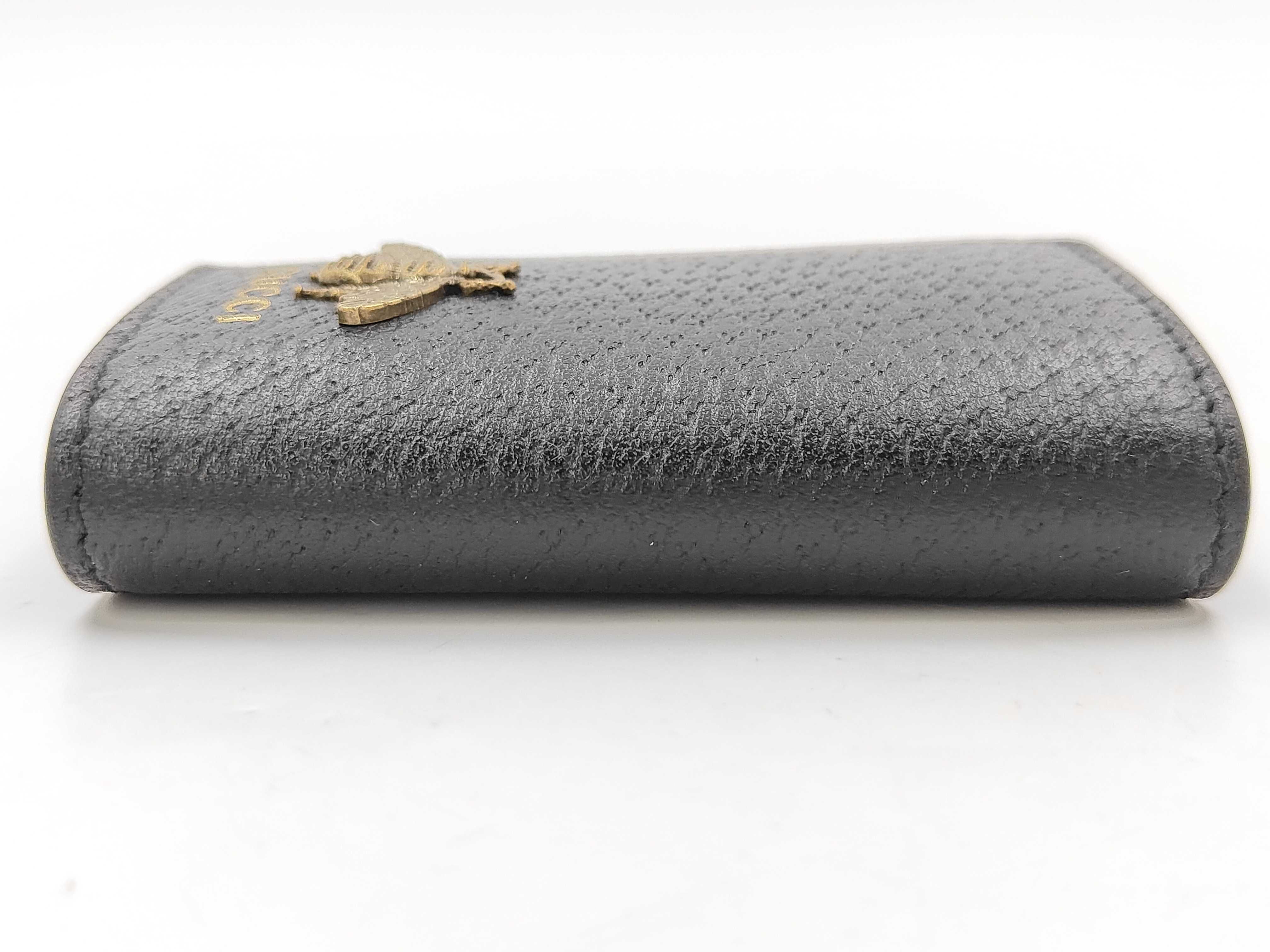 Bee Leather Key Case with 6 Hooks (Unused) — view 4