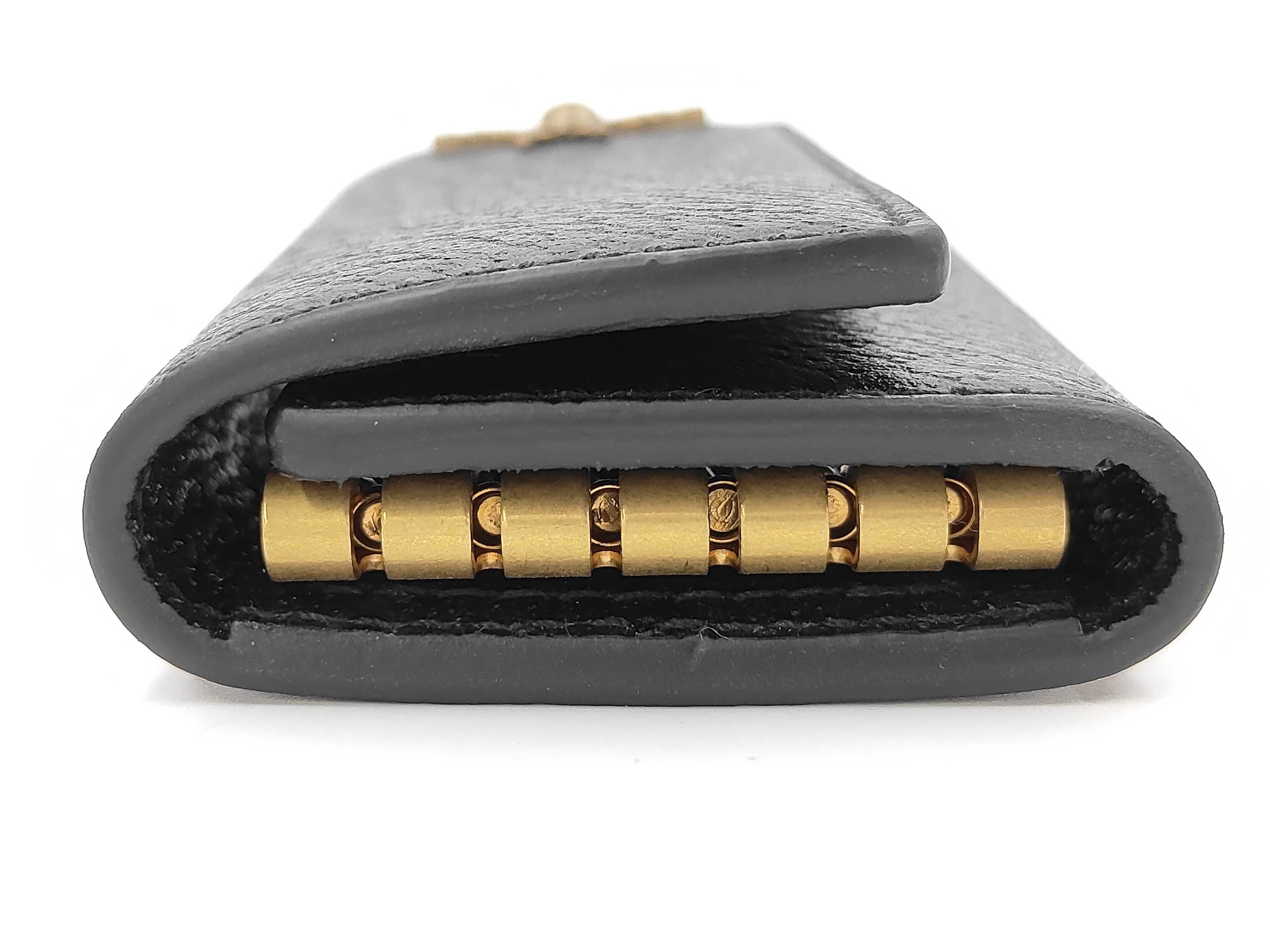 Bee Leather Key Case with 6 Hooks (Unused) — view 5