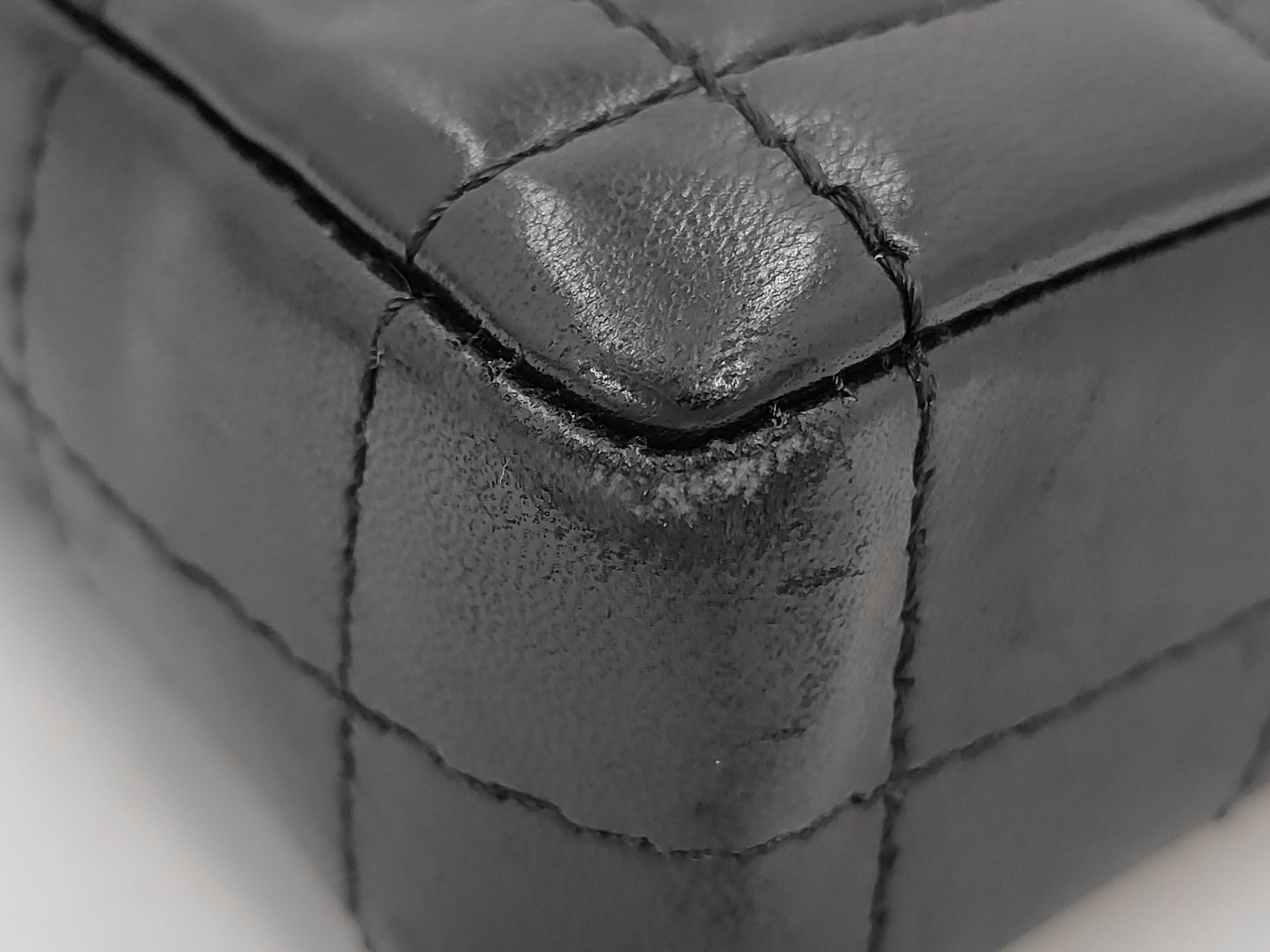 Chocolate Bar Lambskin Chain Shoulder Bag — view 6