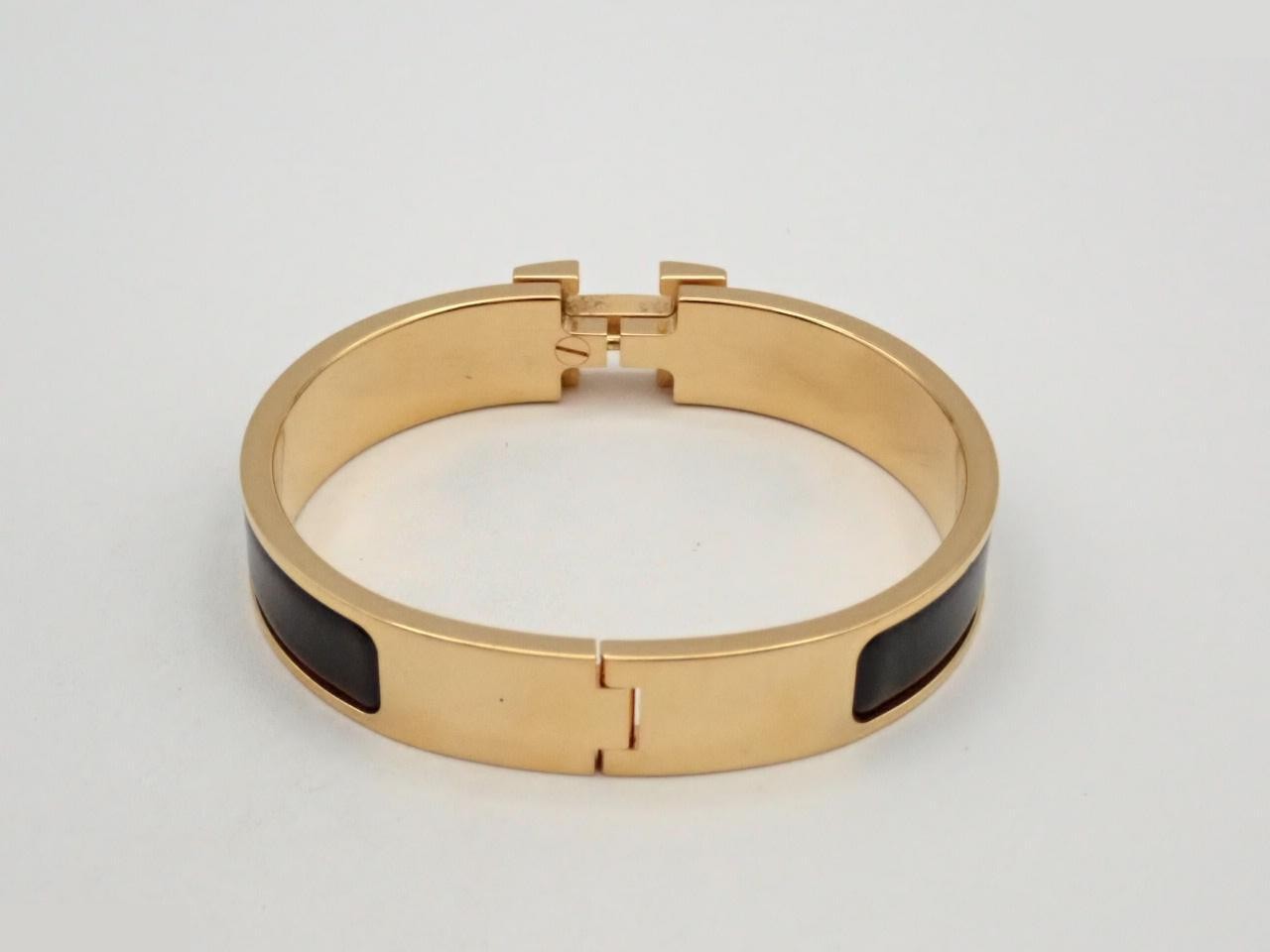 Bracelet 《Click H》 Black — view 2