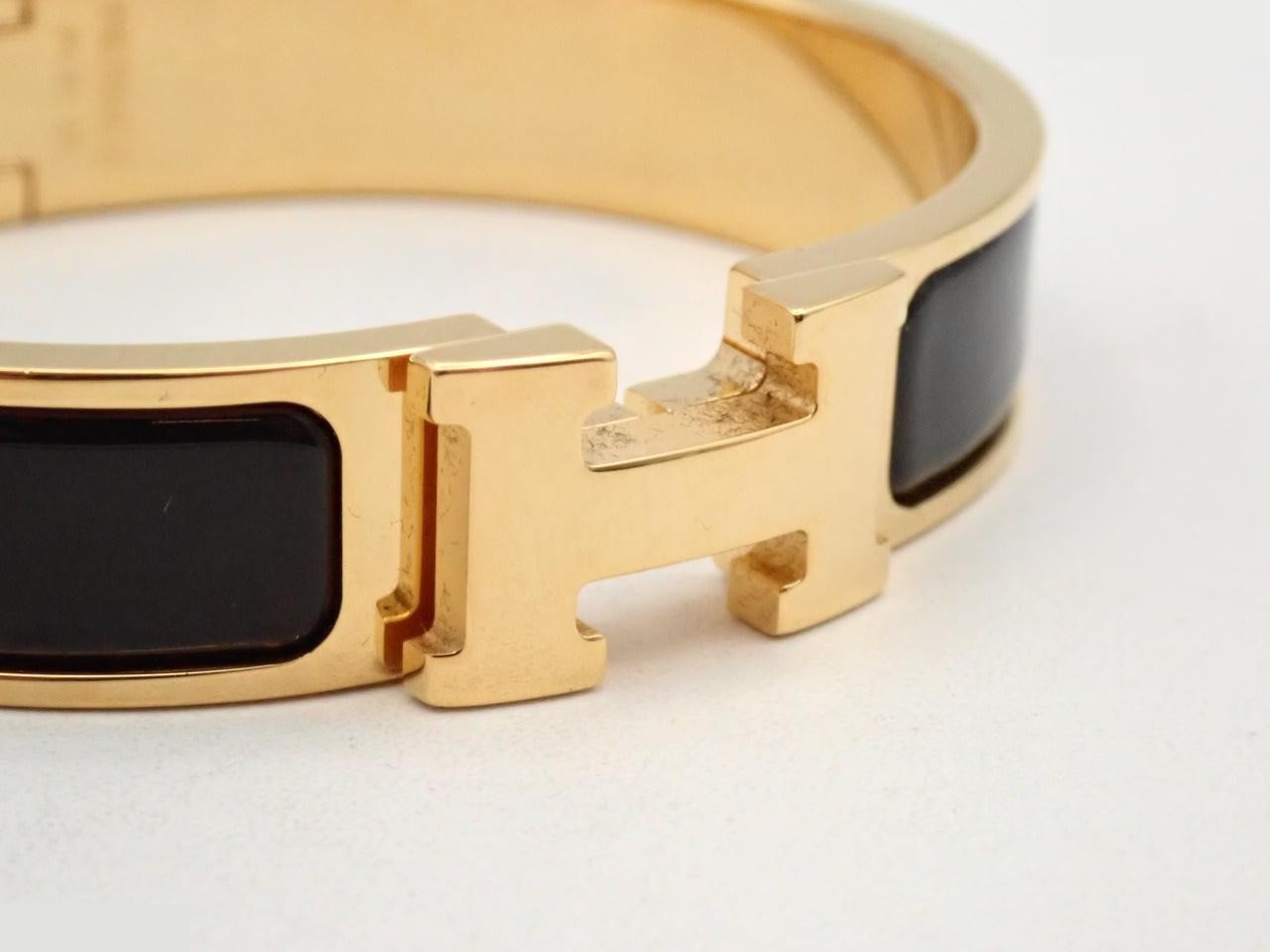 Bracelet 《Click H》 Black — view 3