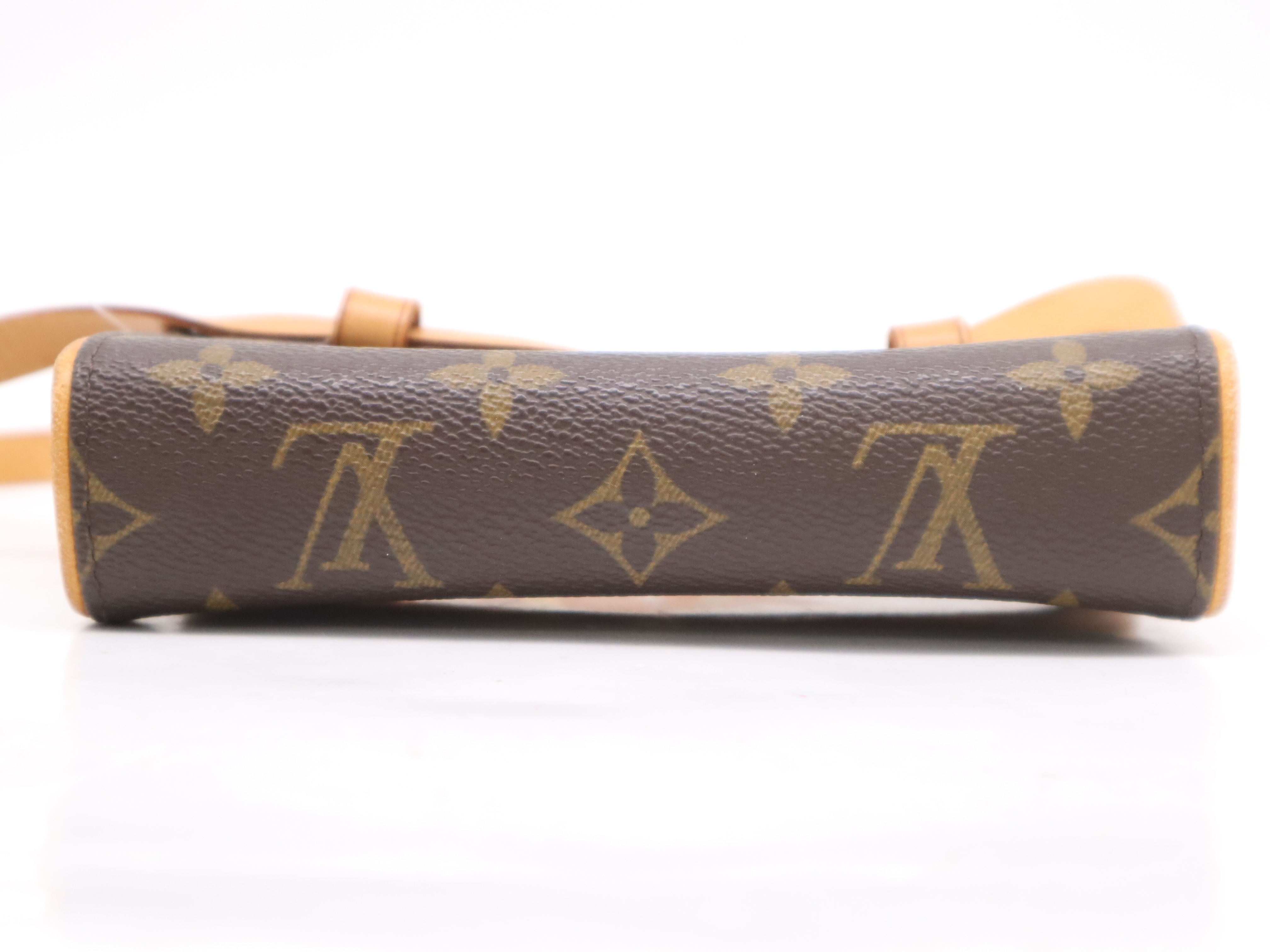 M51855 Monogram Pochette Florentine Shoulder Bag with Shoulder Strap — view 4