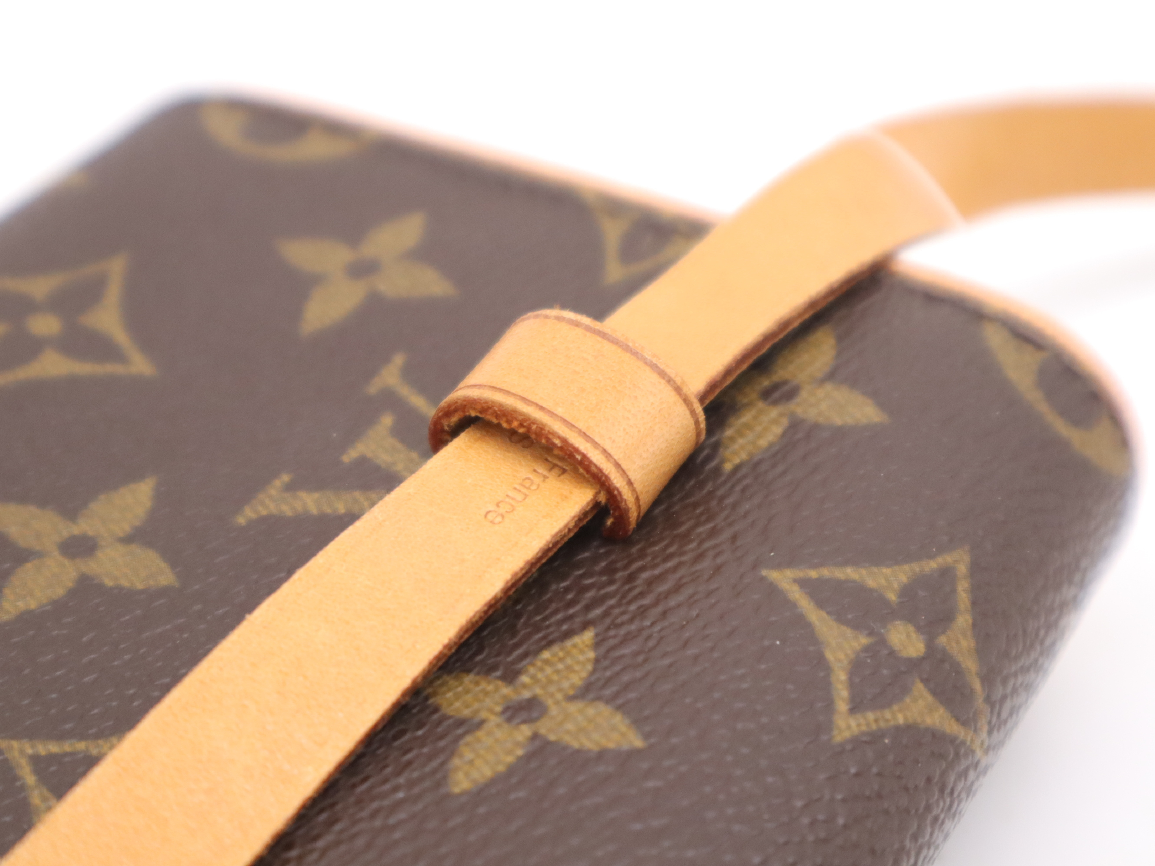 M51855 Monogram Pochette Florentine Shoulder Bag with Shoulder Strap — view 8