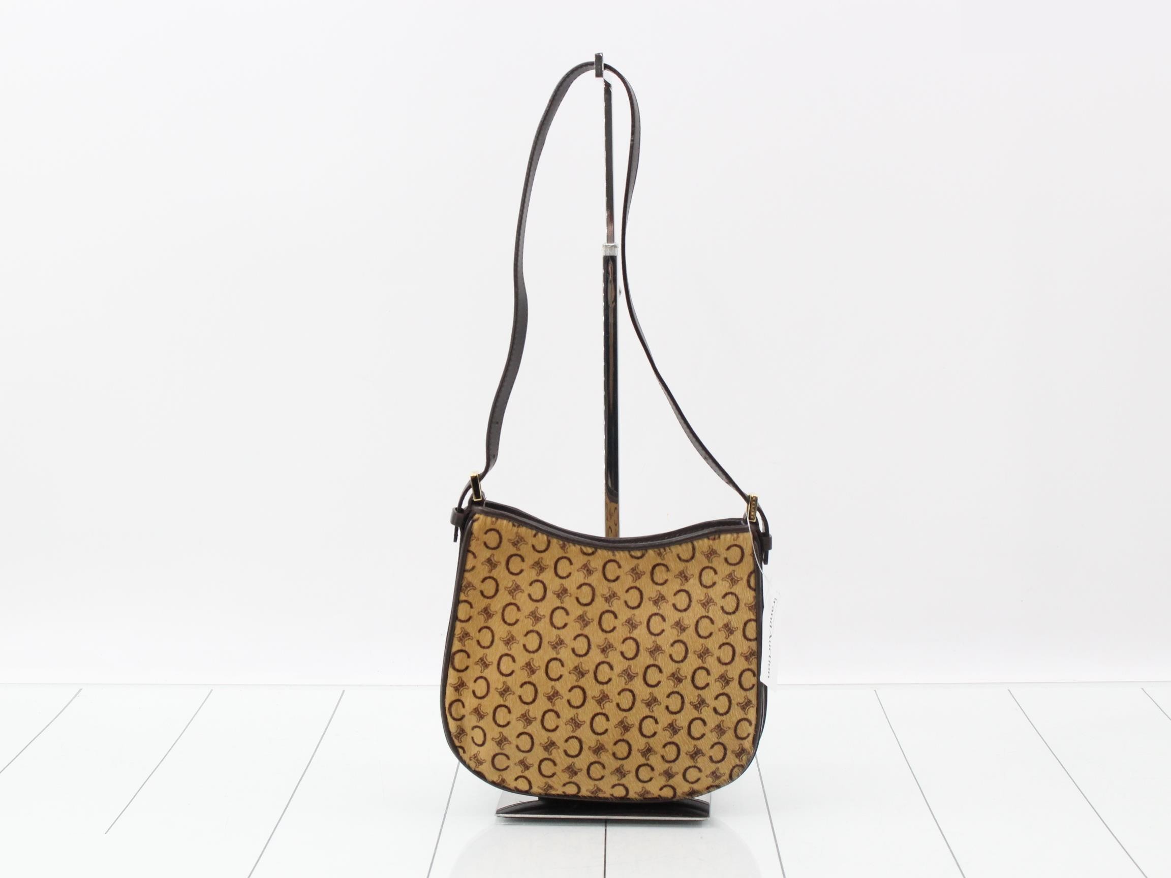 Calf hair shoulder bag — view 2