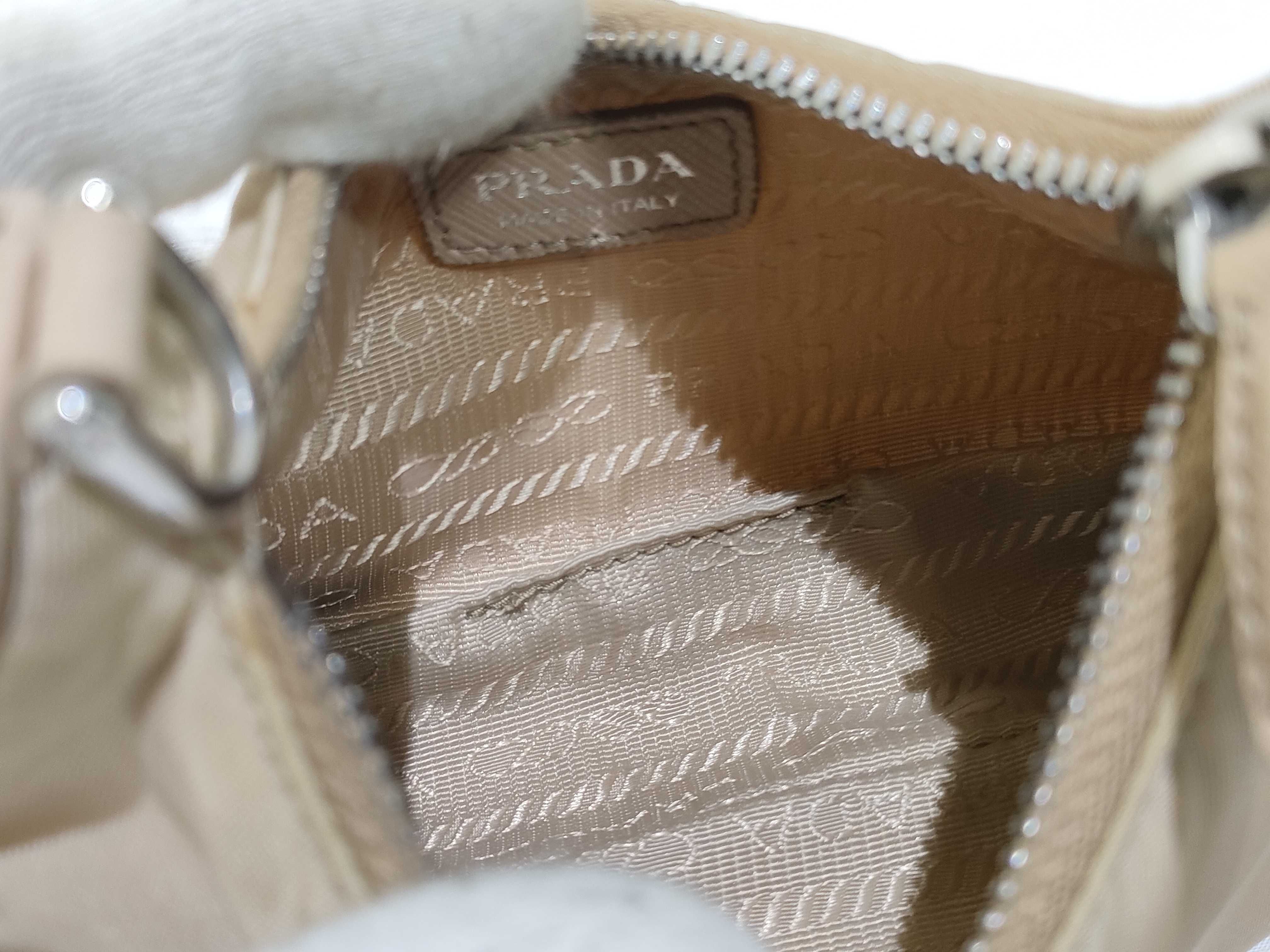 Nylon Prada Mini Hobo Crossbody Bag Shoulder Bag — view 6