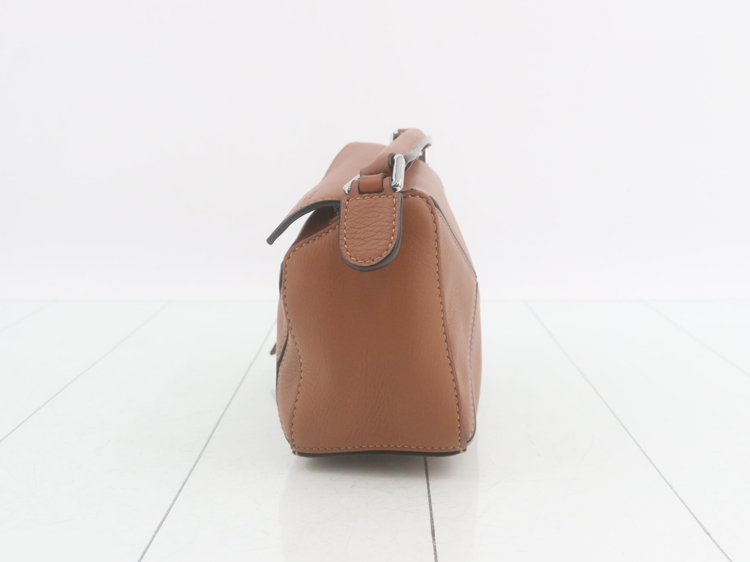 Puzzle Leather 2-Way Handbag — view 3