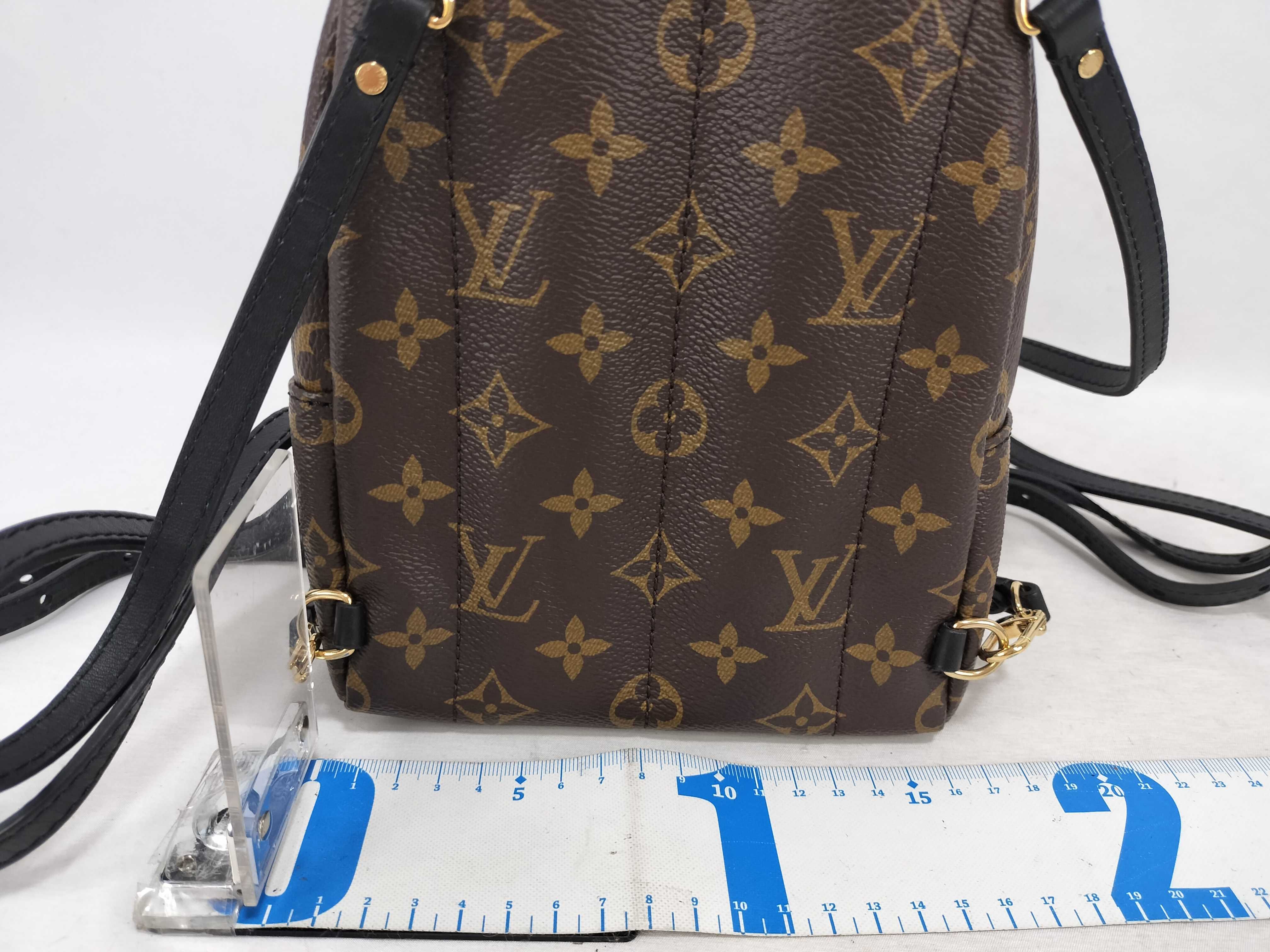 Monogram Louis Vuitton Monogram Backpack Palm Springs Backpack Mini M44873 Backpack — view 2