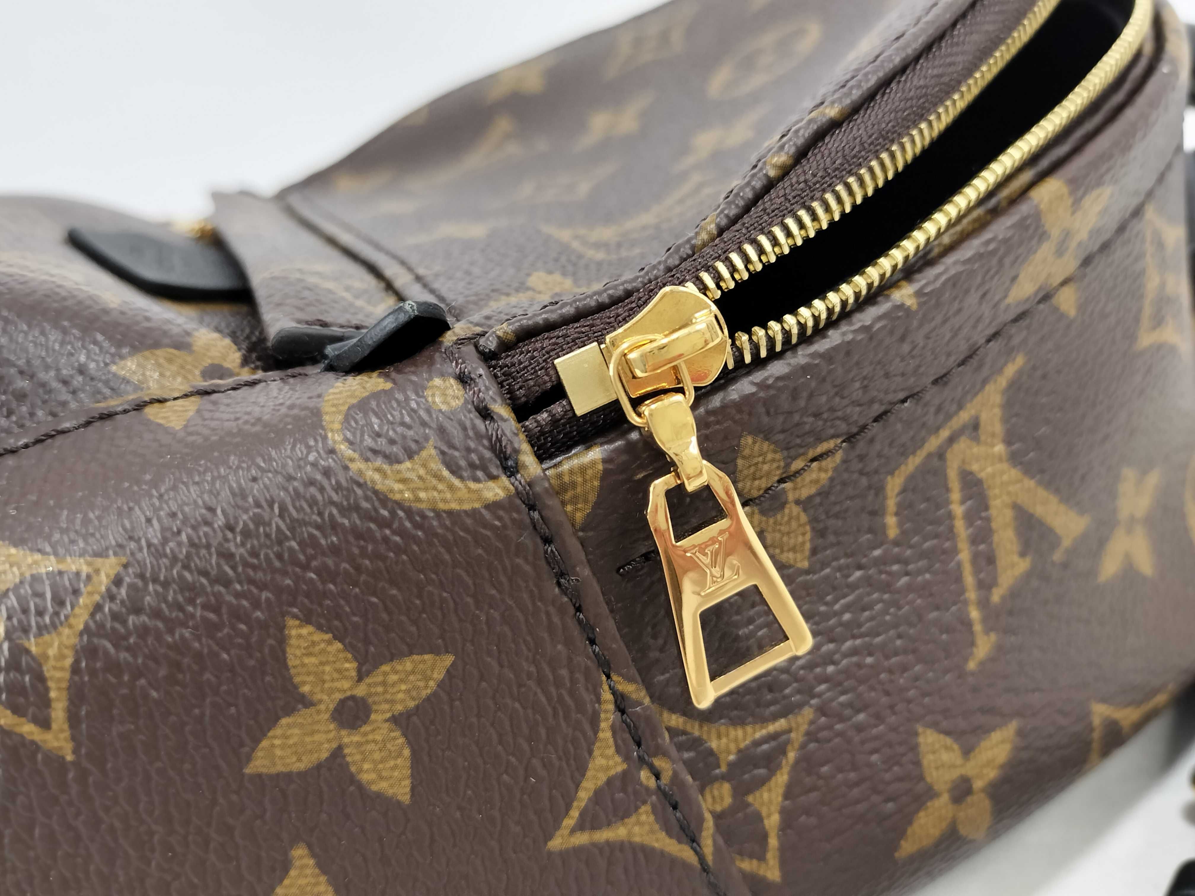 Monogram Louis Vuitton Monogram Backpack Palm Springs Backpack Mini M44873 Backpack — view 13