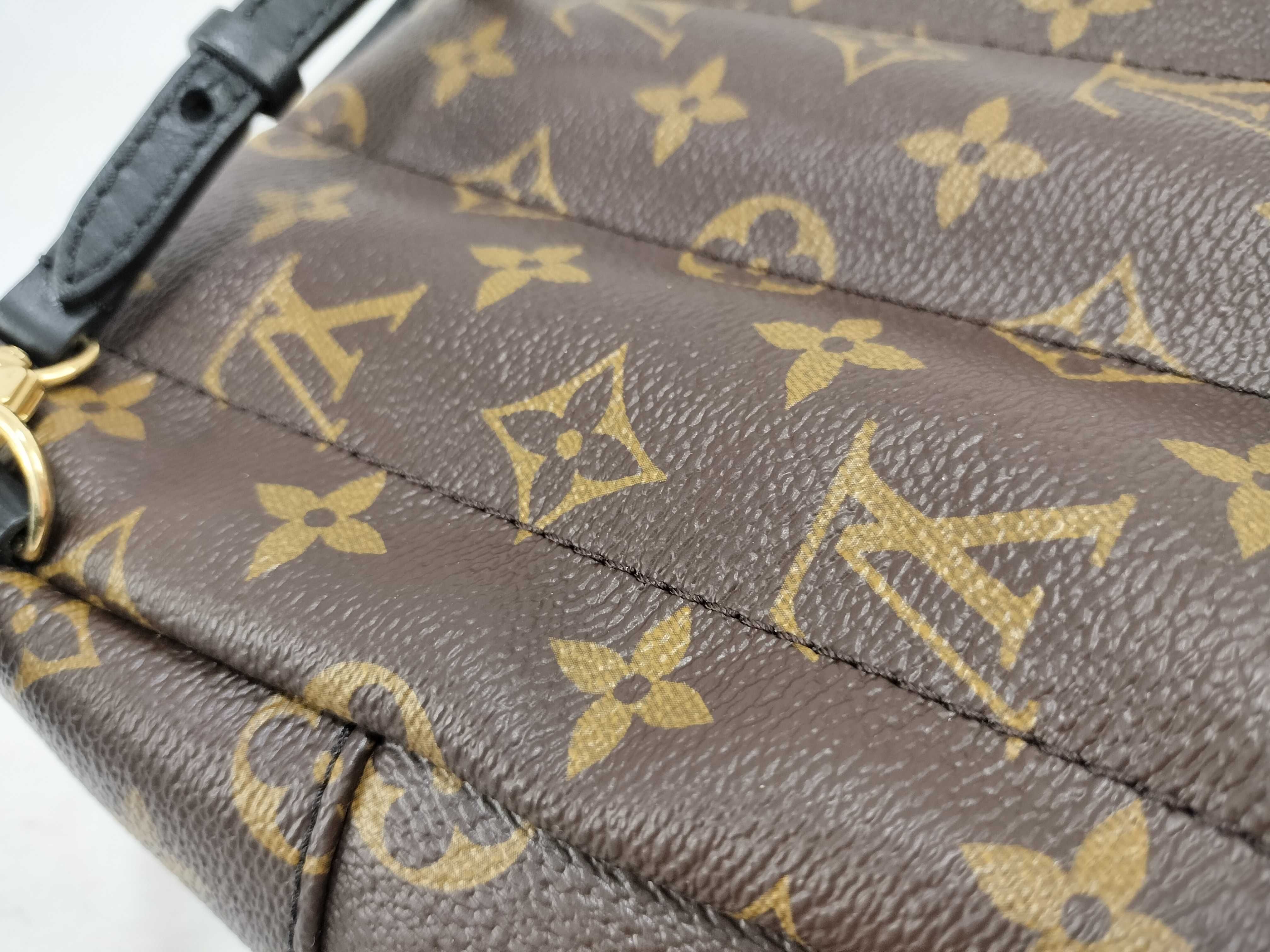 Monogram Louis Vuitton Monogram Backpack Palm Springs Backpack Mini M44873 Backpack — view 14