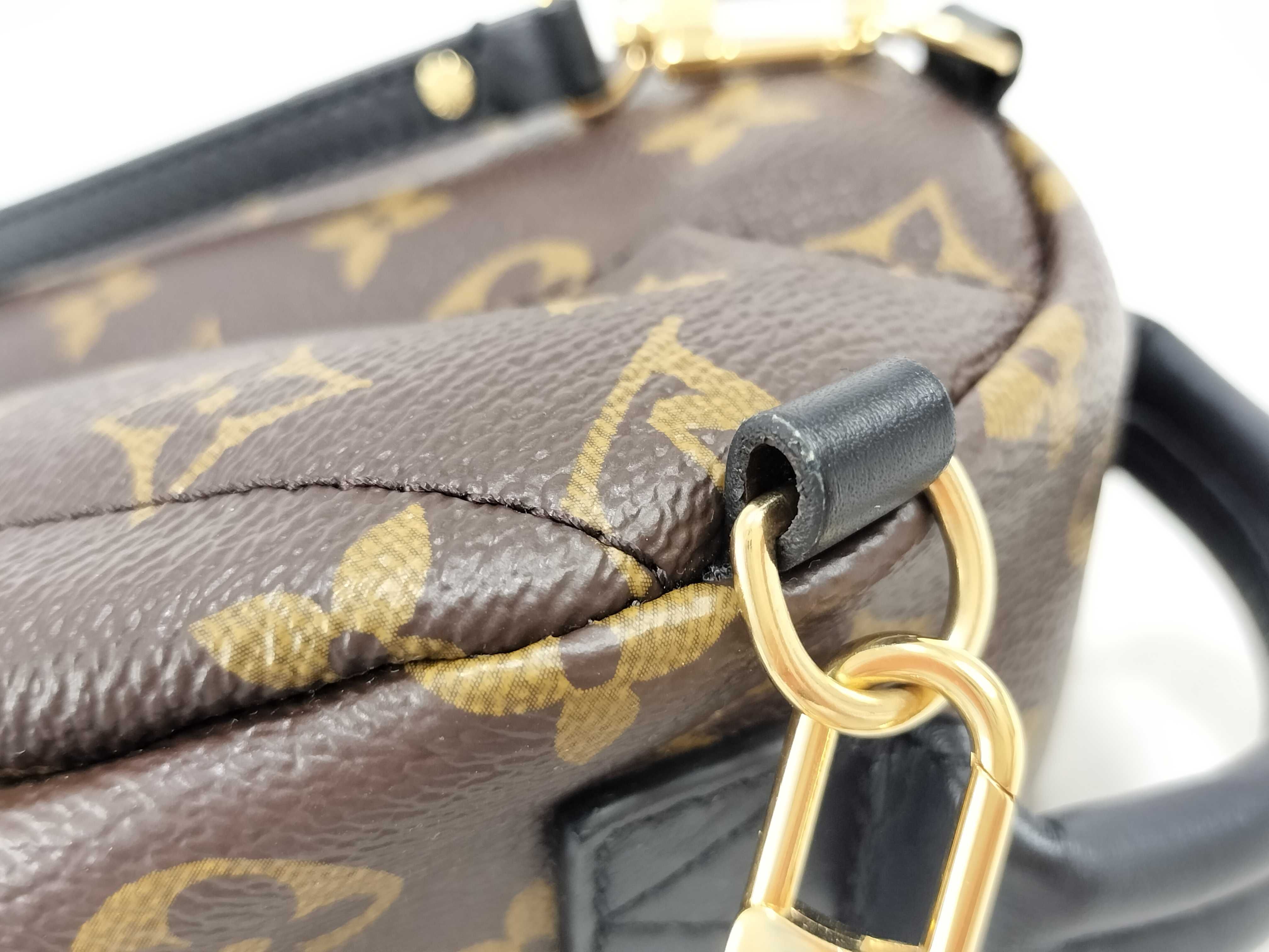 Monogram Louis Vuitton Monogram Backpack Palm Springs Backpack Mini M44873 Backpack — view 5