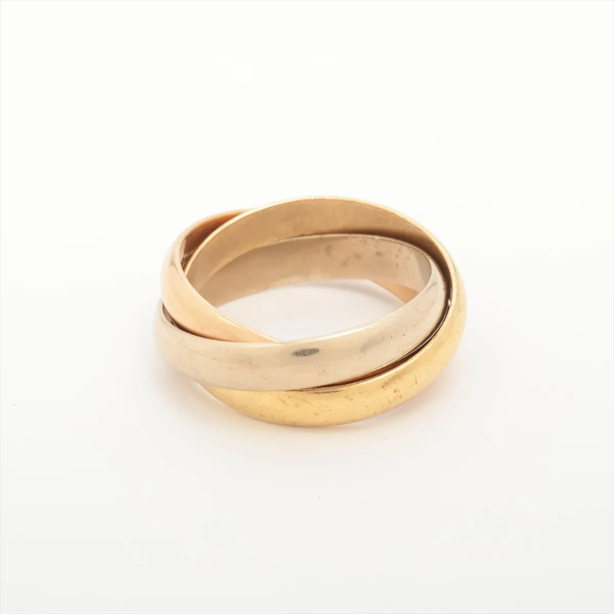 Trinity Ring 750 (Yellow Gold x Pink Gold x White Gold) 7.8g 52 — view 2