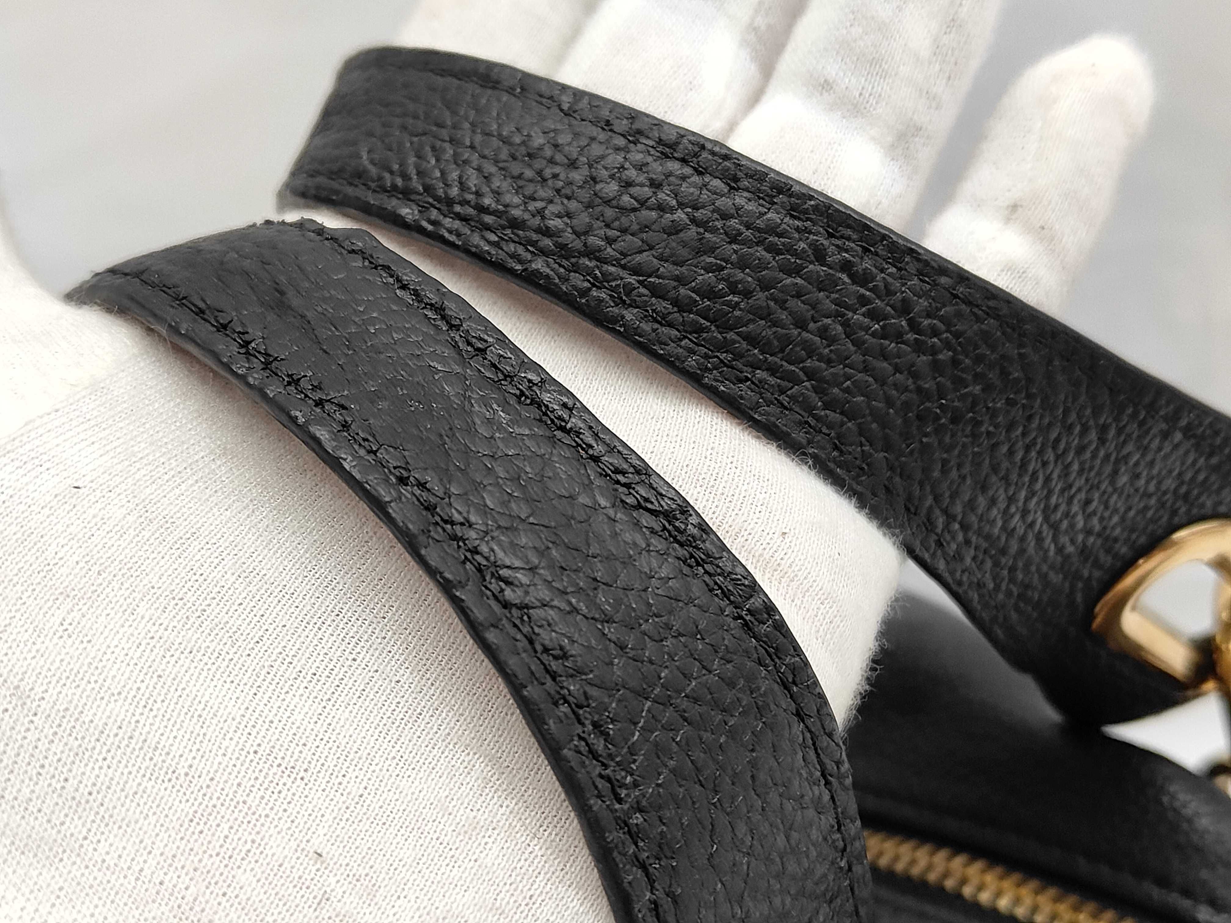 Black Leather Paraty Tote Bag (Handbag) — view 3