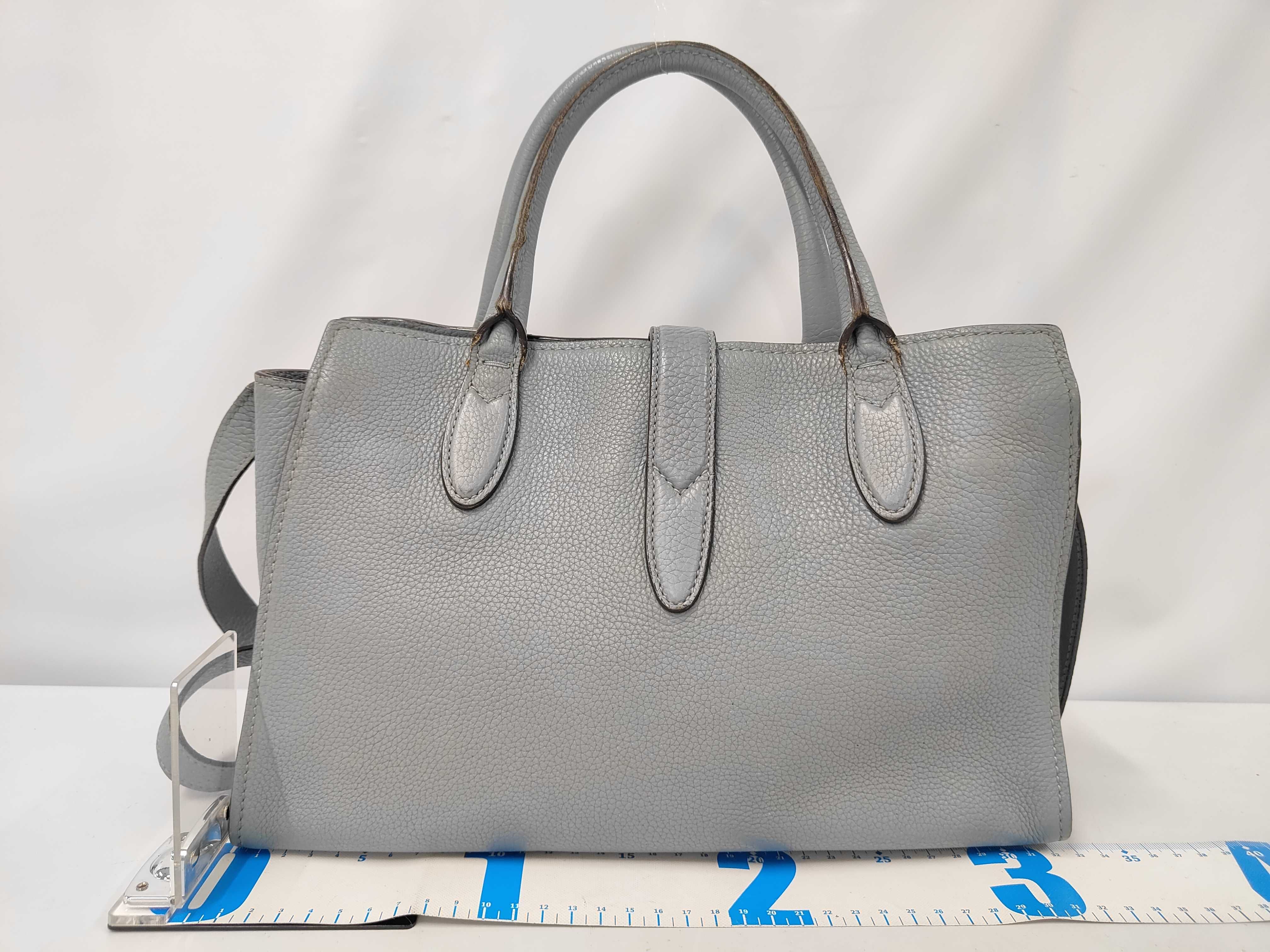 New Jackie Leather Blue 2-Way Shoulder Bag D016825924 Handbag — view 2