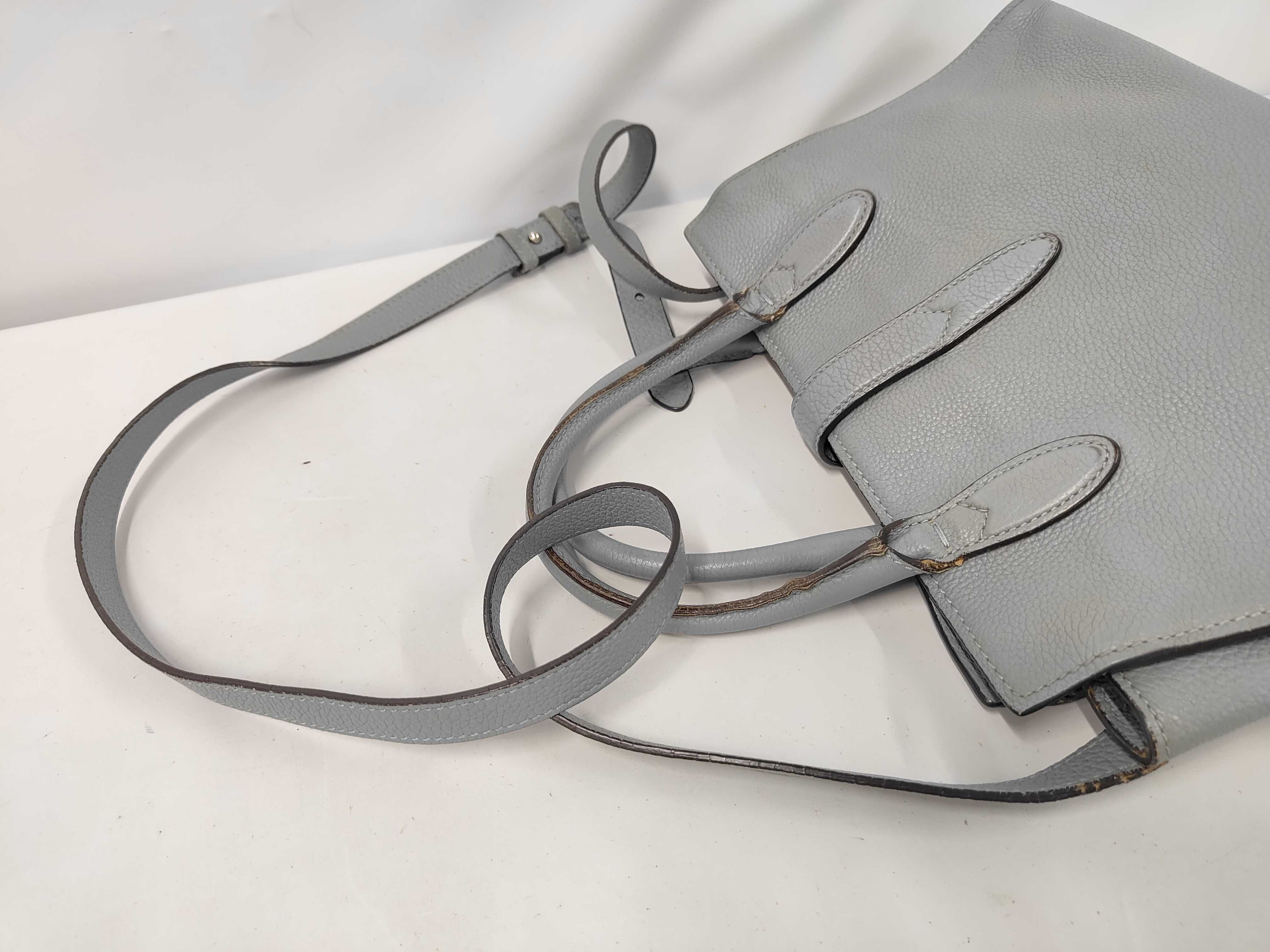 New Jackie Leather Blue 2-Way Shoulder Bag D016825924 Handbag — view 5