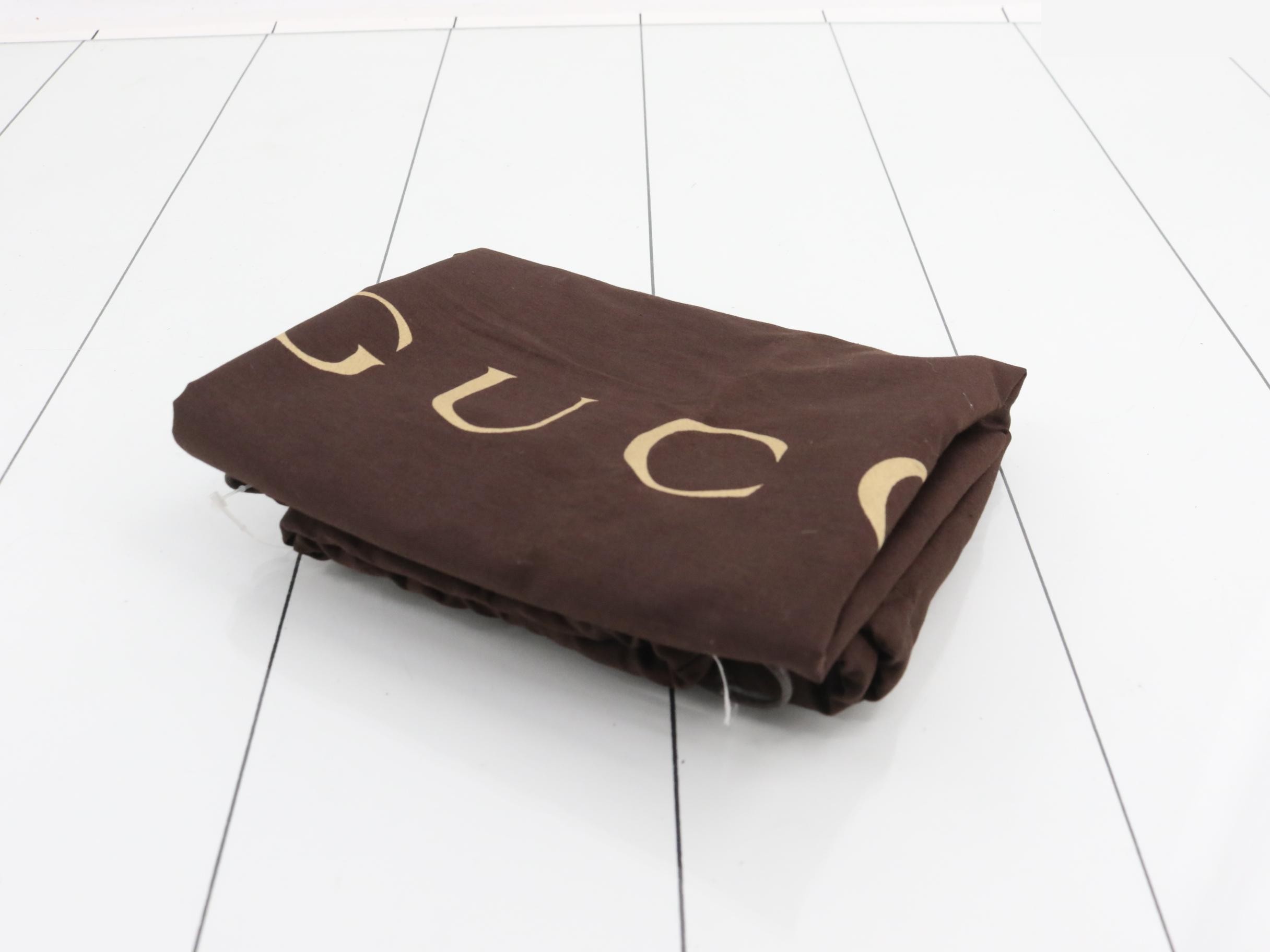 Canvas x Leather GG Canvas Lovely Tote Bag Brown GD Hardware — view 7