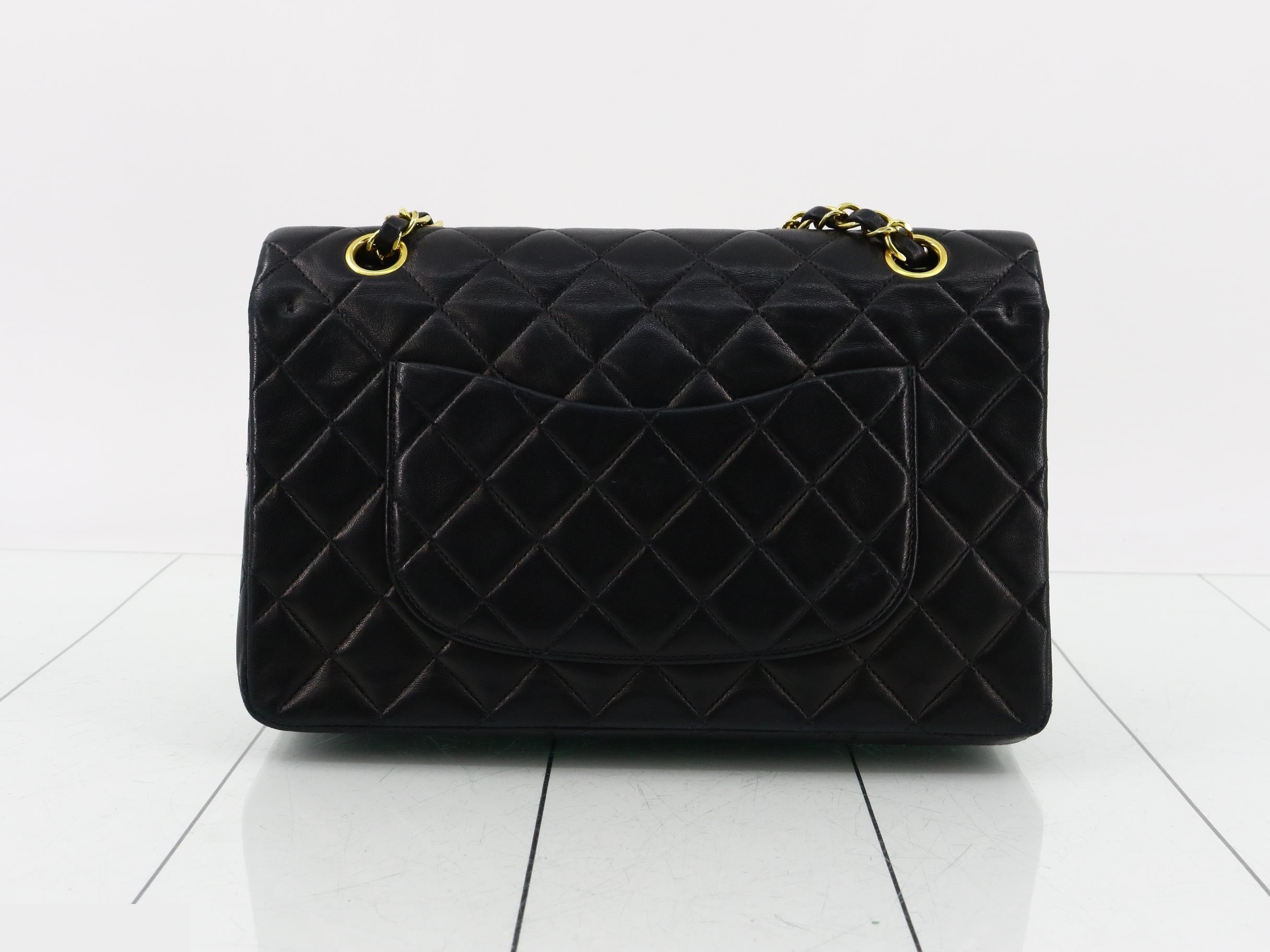 Matelassé 25 Lambskin Double Flap Shoulder Bag — view 2
