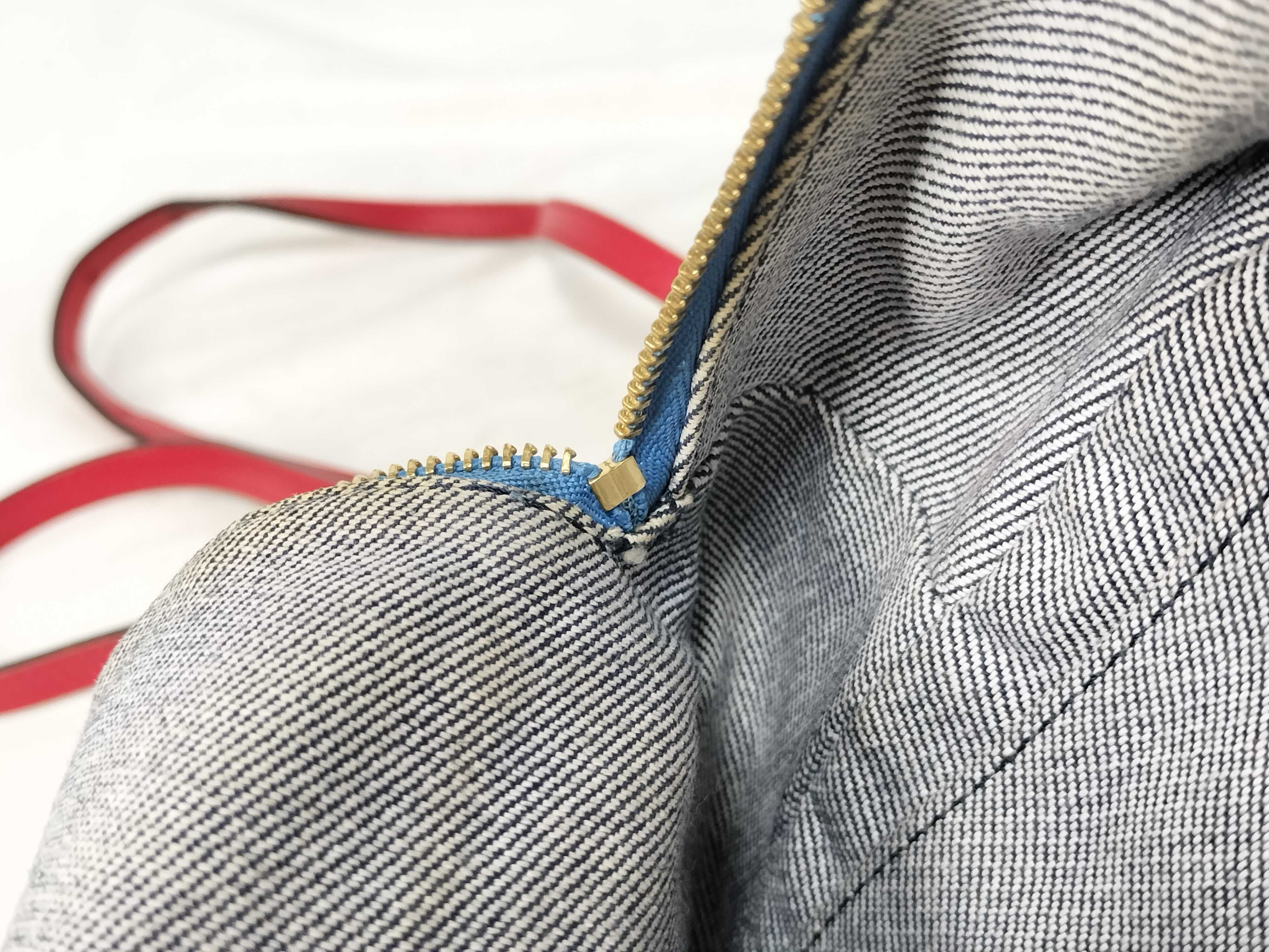Monogram Denim LV Denim Palm Springs Backpack MINI Rucksack — view 9