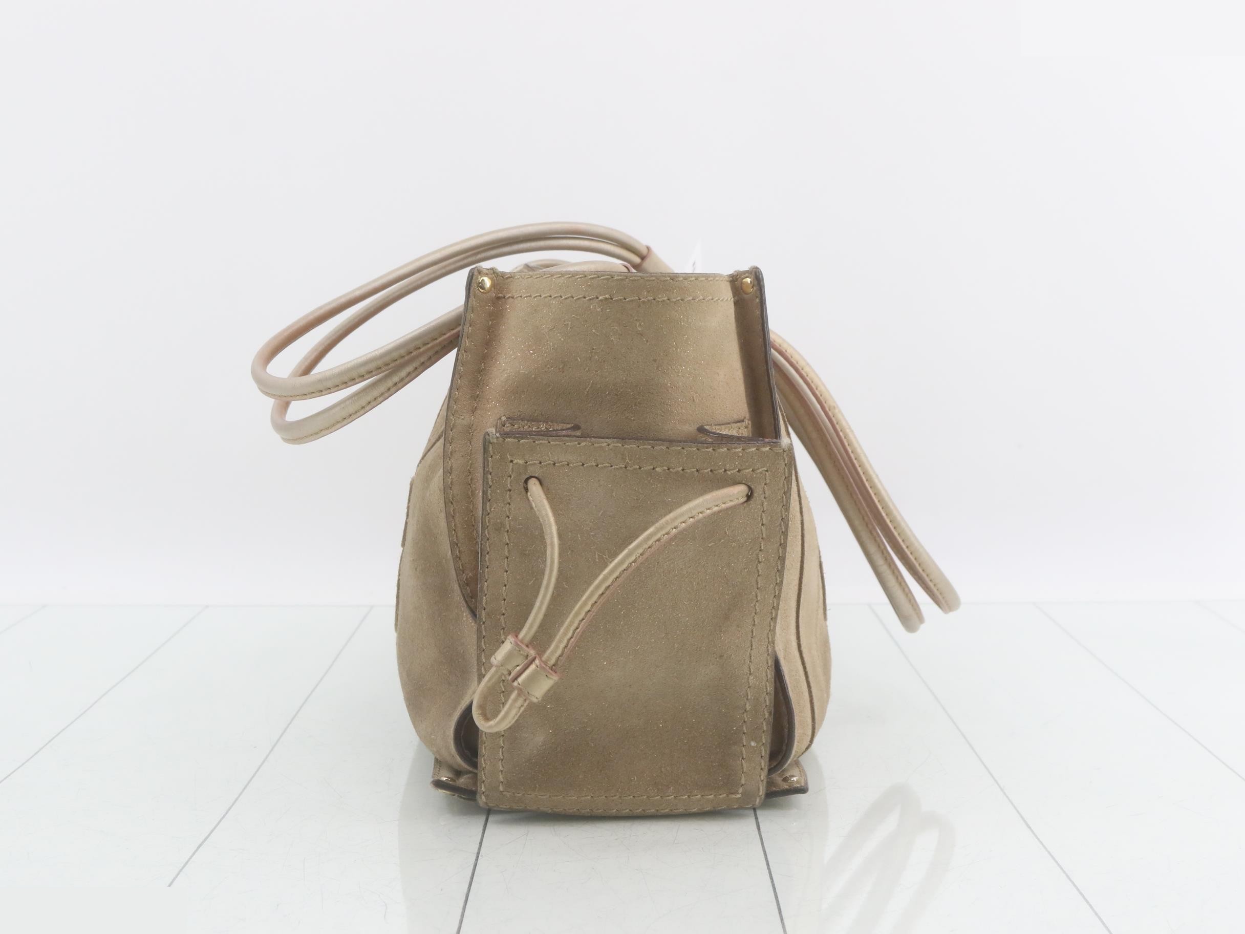 Suede shoulder bag — view 3