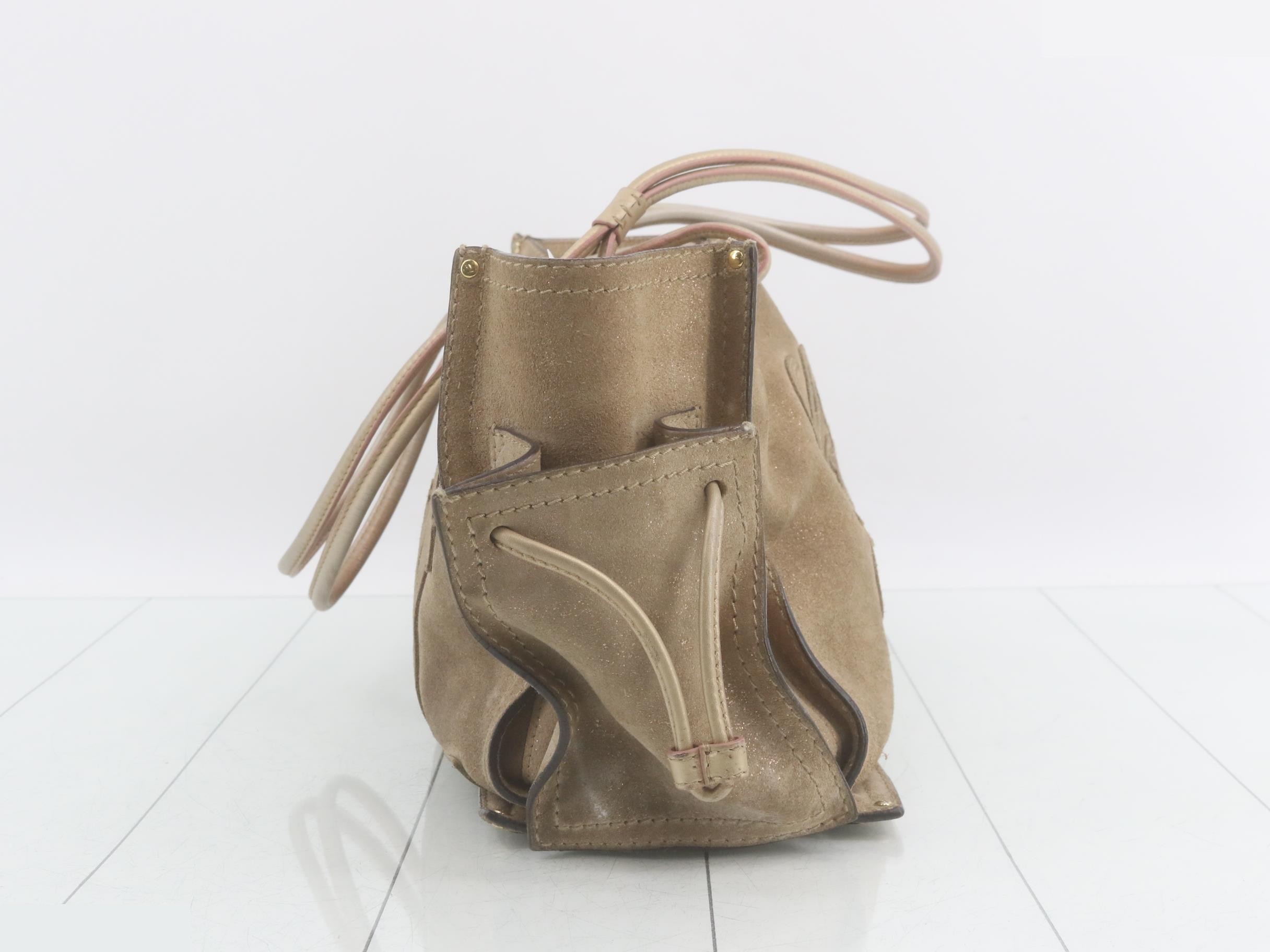 Suede shoulder bag — view 4