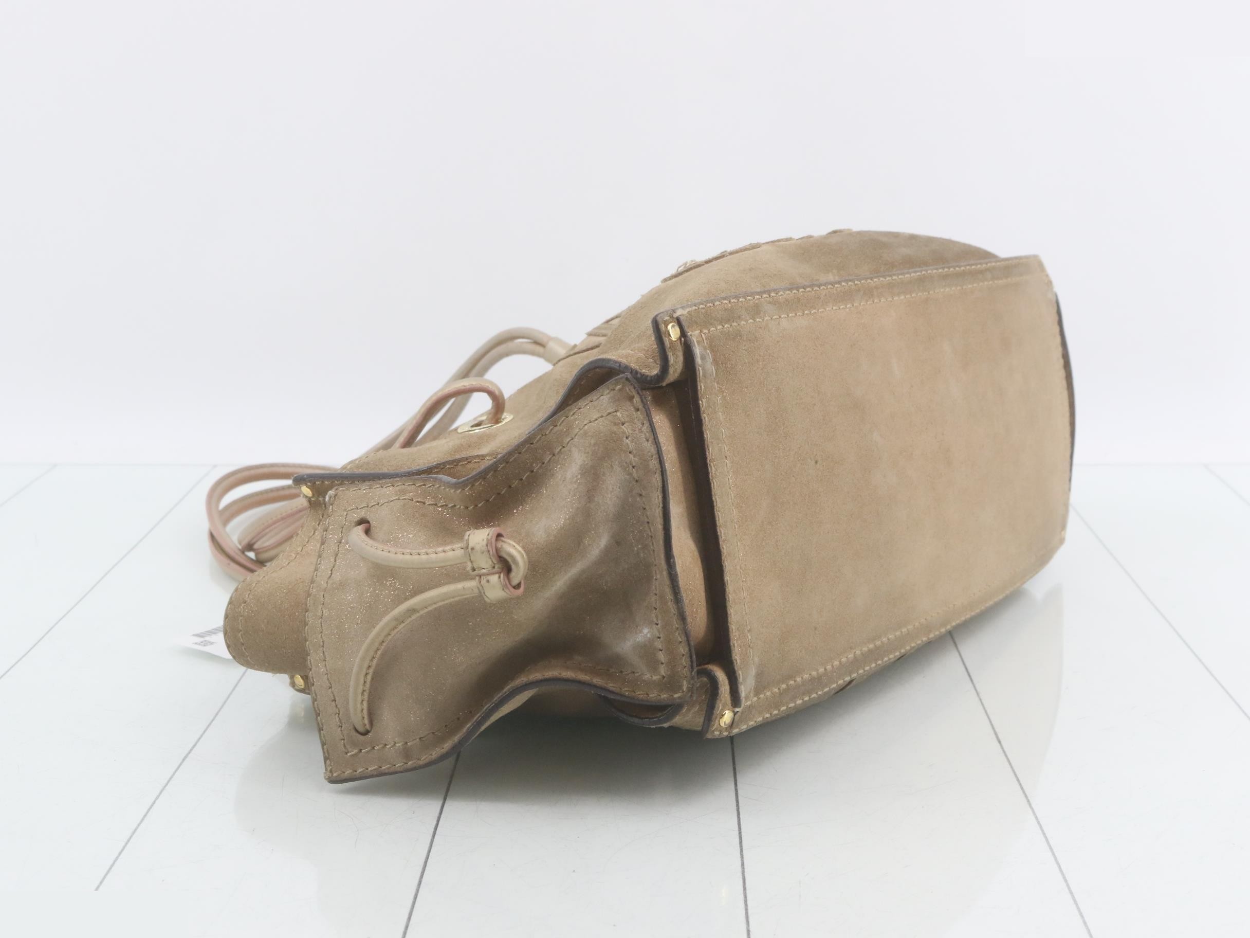 Suede shoulder bag — view 5