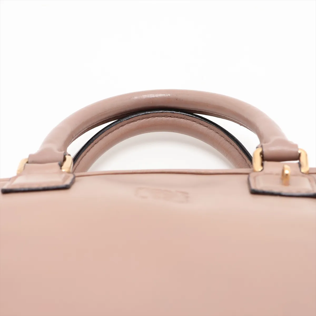Amazona 24 Leather Handbag, Brown — view 6