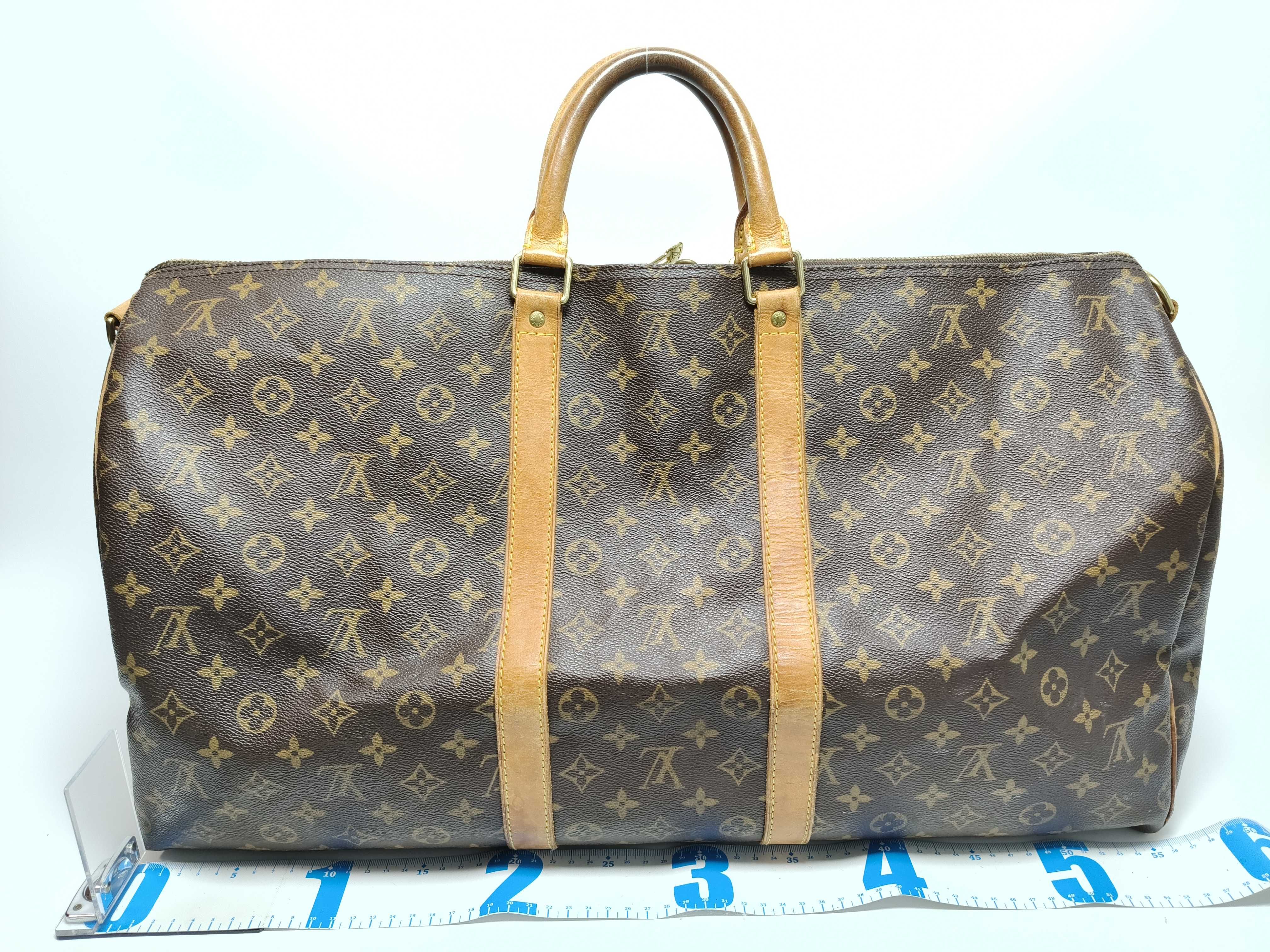 Monogram Louis Vuitton Keepall 60 Boston Bag — view 2
