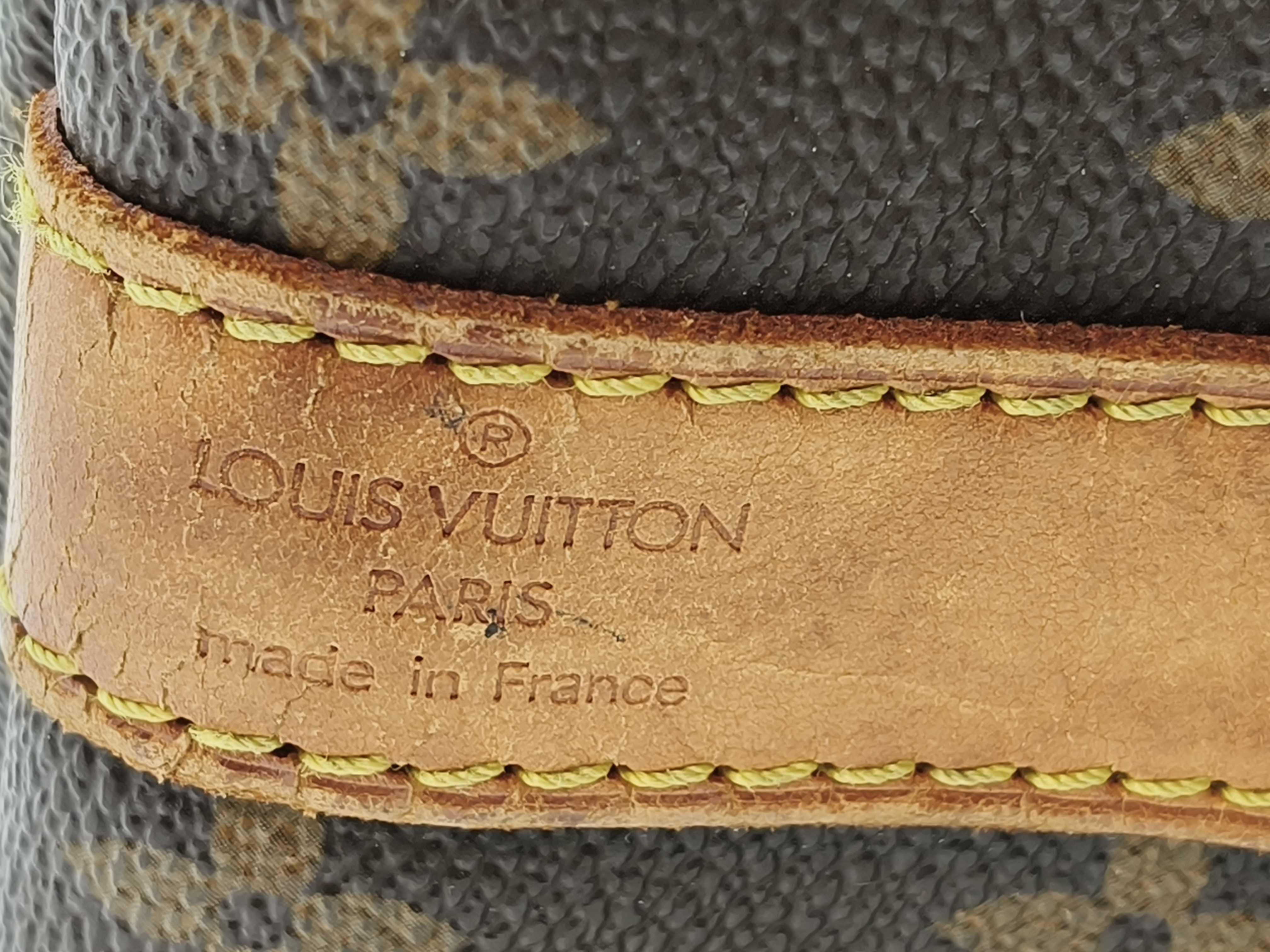 Monogram Louis Vuitton Keepall 60 Boston Bag — view 11