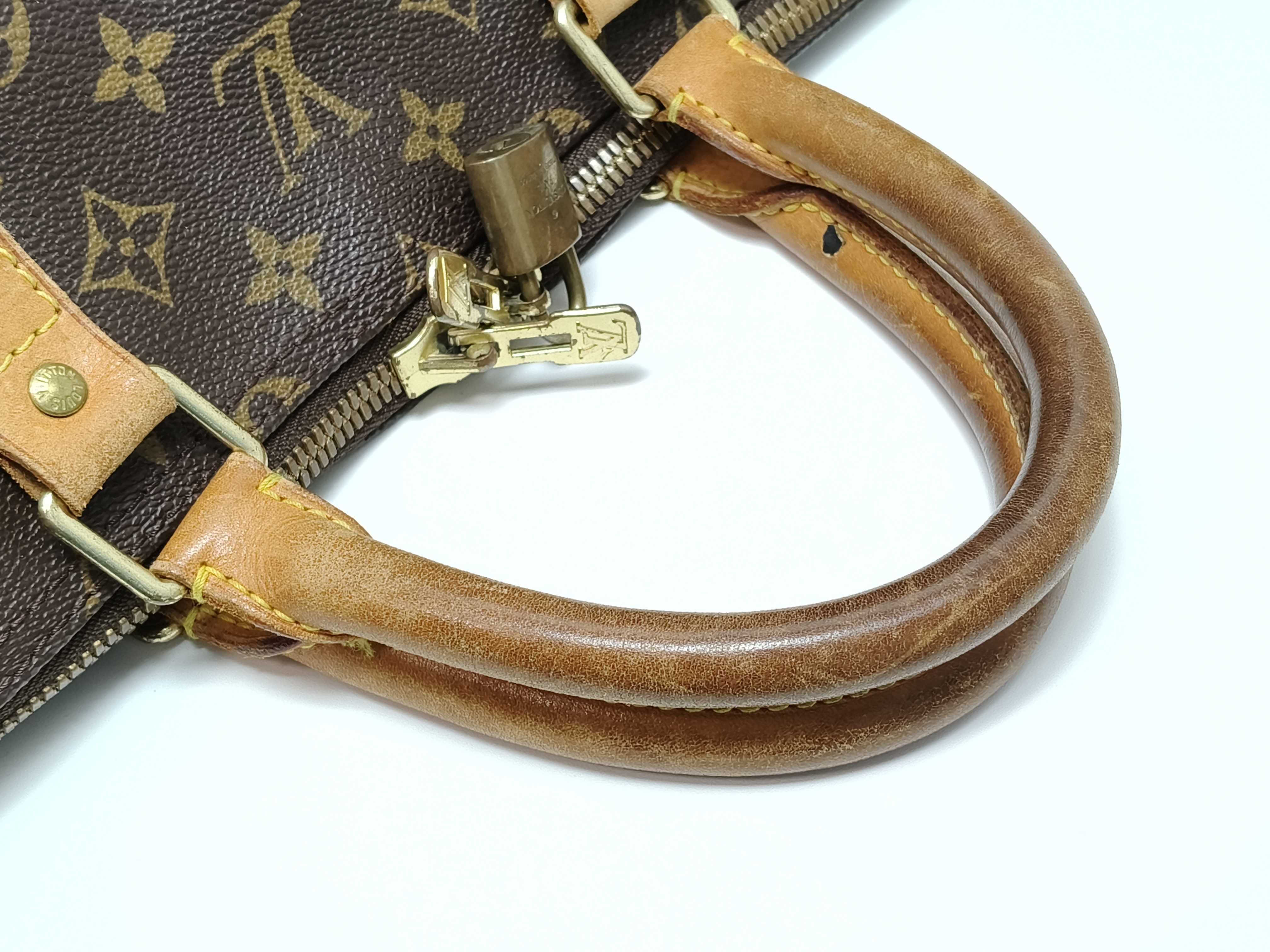 Monogram Louis Vuitton Keepall 60 Boston Bag — view 3