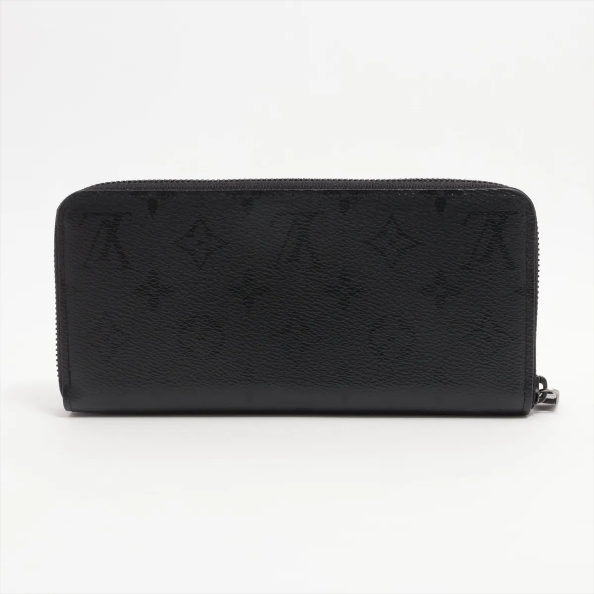 Monogram Midnight Zippy Wallet Horizontal M28048 Black Round Zip Wallet RFID Reactive — view 2