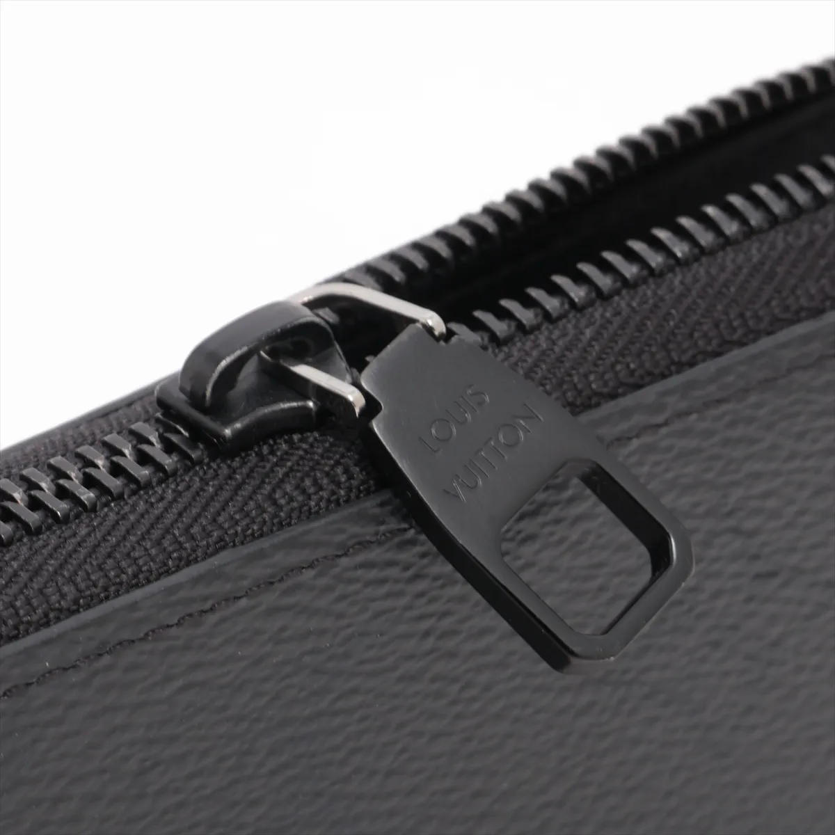 Monogram Midnight Zippy Wallet Horizontal M28048 Black Round Zip Wallet RFID Reactive — view 11