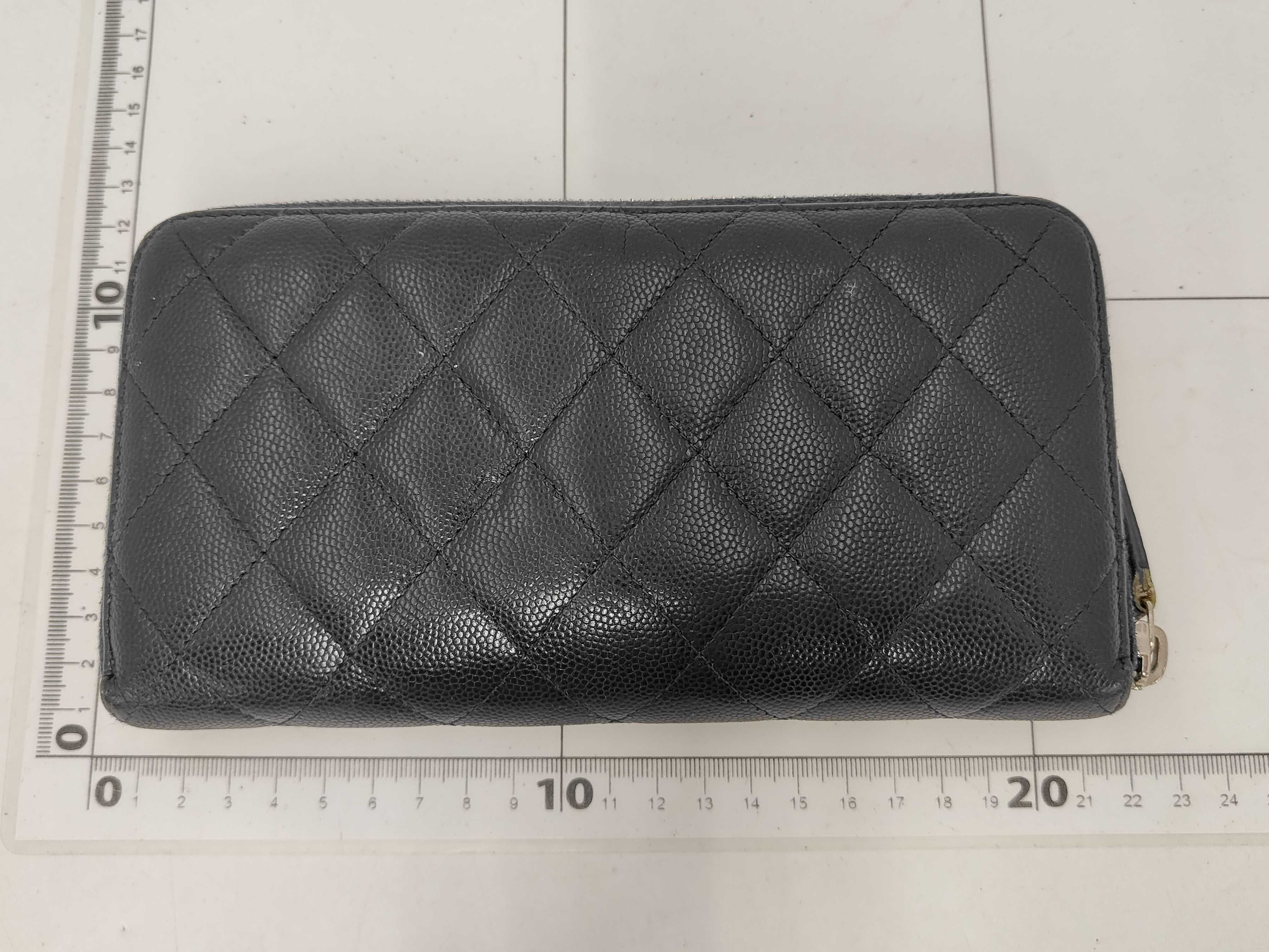 Long Wallet, Coco Mark, Caviar Skin, Seal, Serial Number 26, Matelassé Wallet — view 2