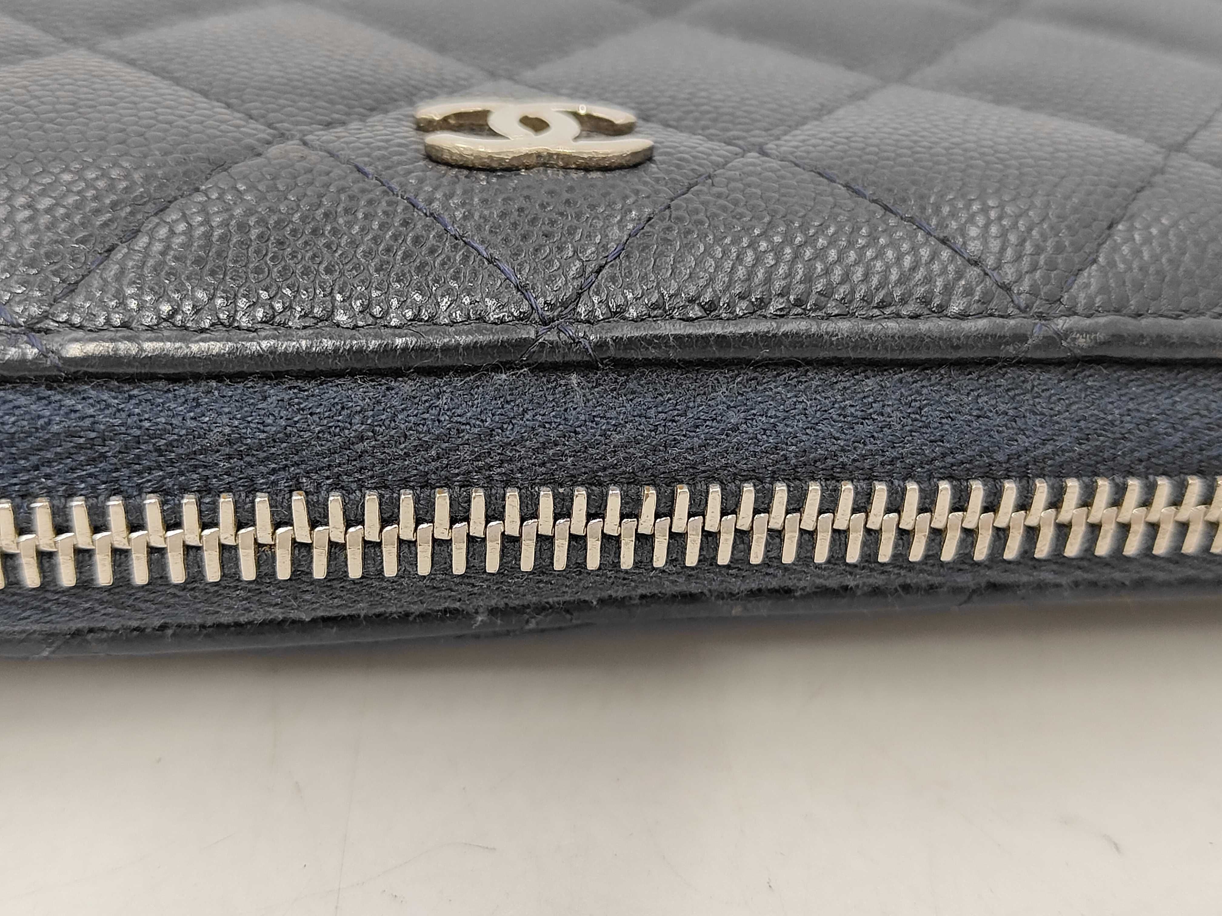 Long Wallet, Coco Mark, Caviar Skin, Seal, Serial Number 26, Matelassé Wallet — view 4
