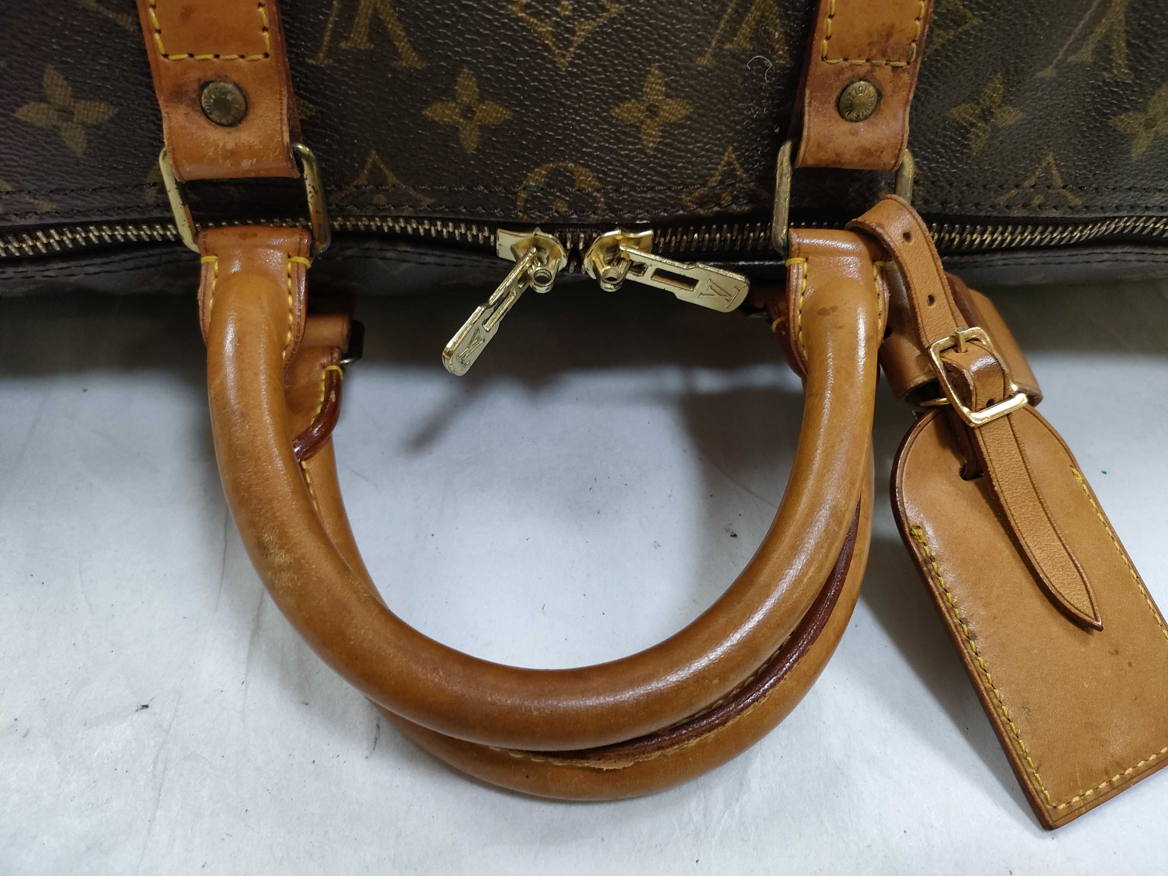 Monogram Keepall 50 M41426 SP0982 Brown Boston Bag — view 3