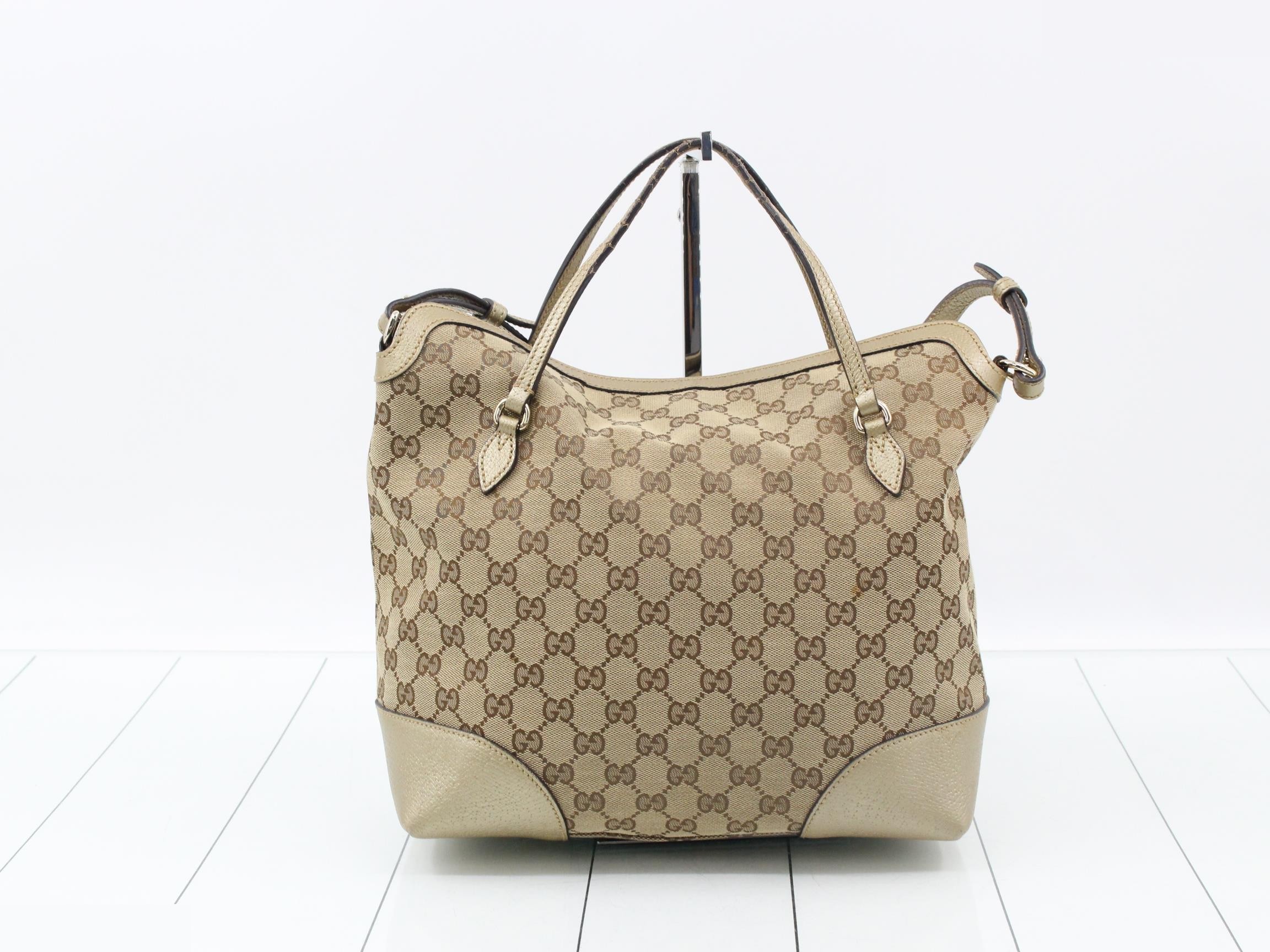 GG Canvas 2-Way Bag — view 2