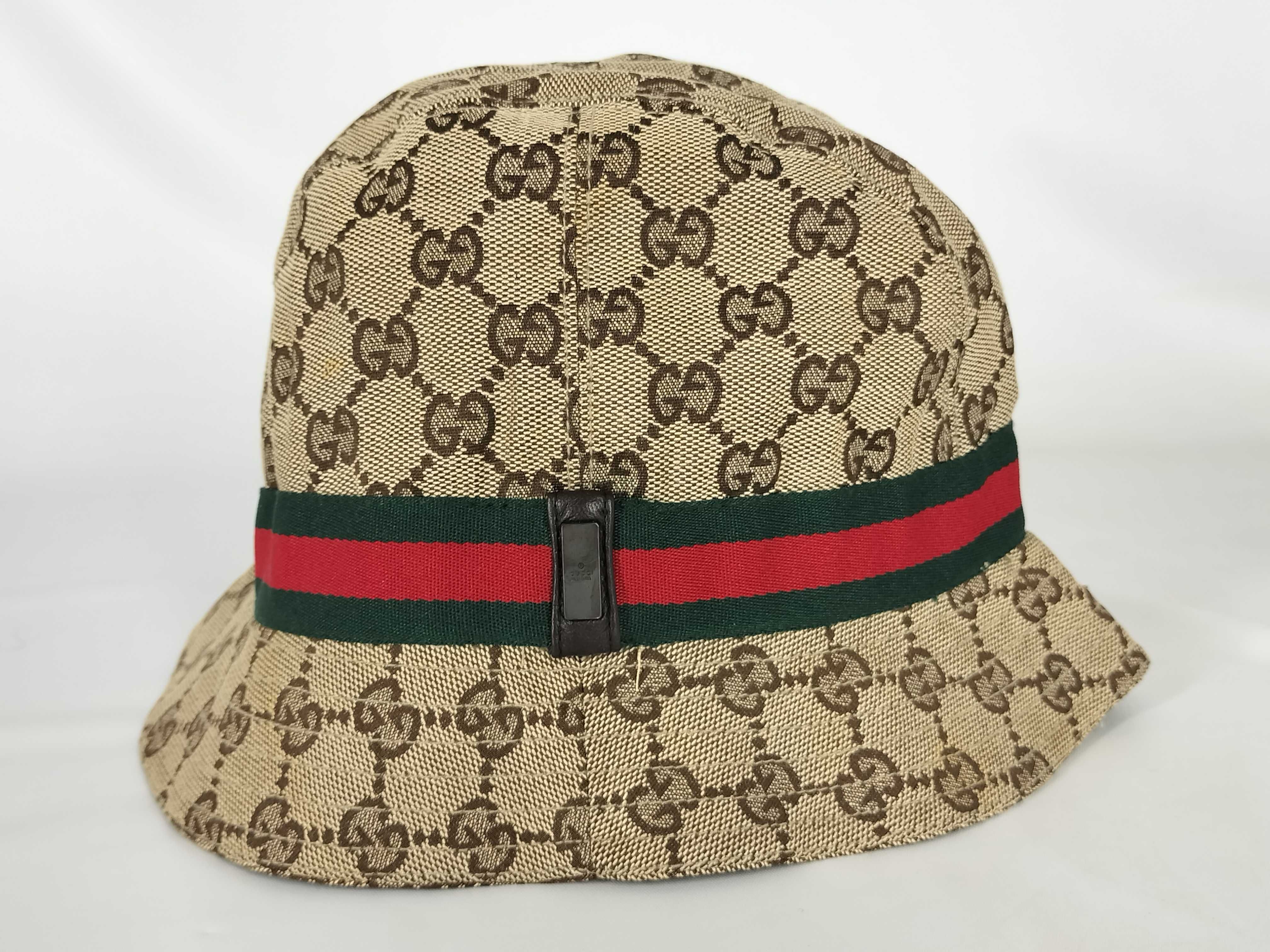 GG Canvas Bucket Hat, Sherry Line, and other accessories. — view 2
