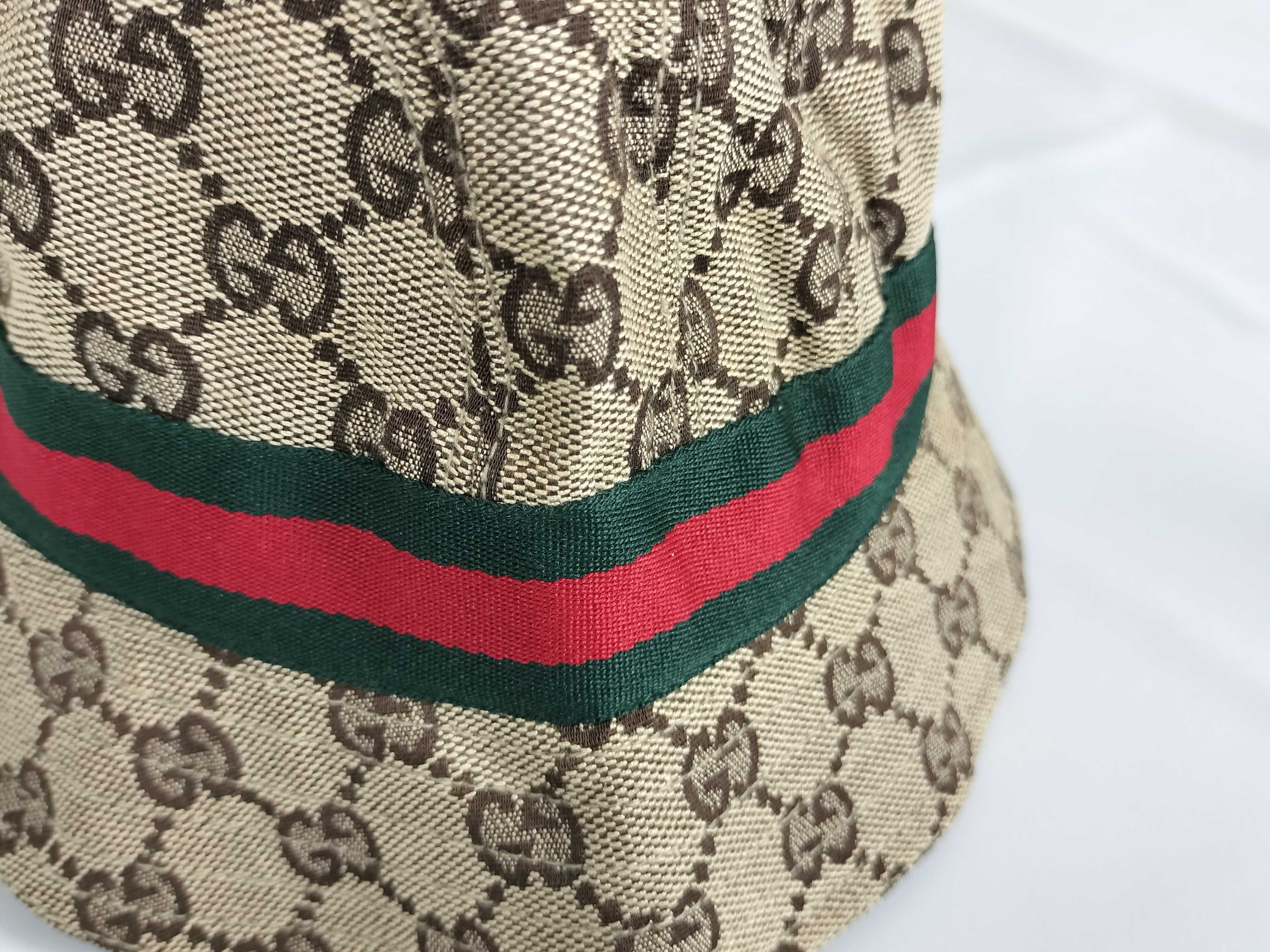 GG Canvas Bucket Hat, Sherry Line, and other accessories. — view 10