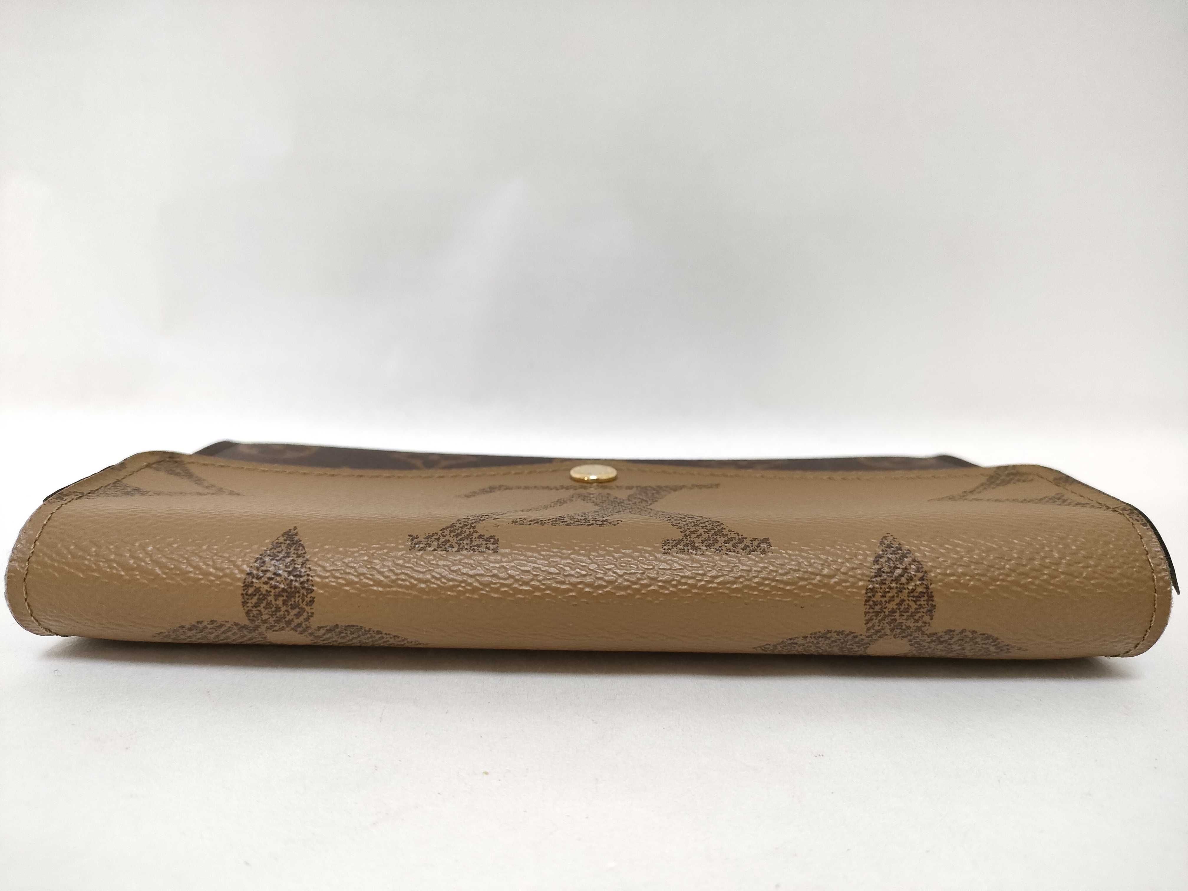 Portefeuille Sarah Monogram Giant Reverse M80726 Long Wallet with IC Chip — view 6
