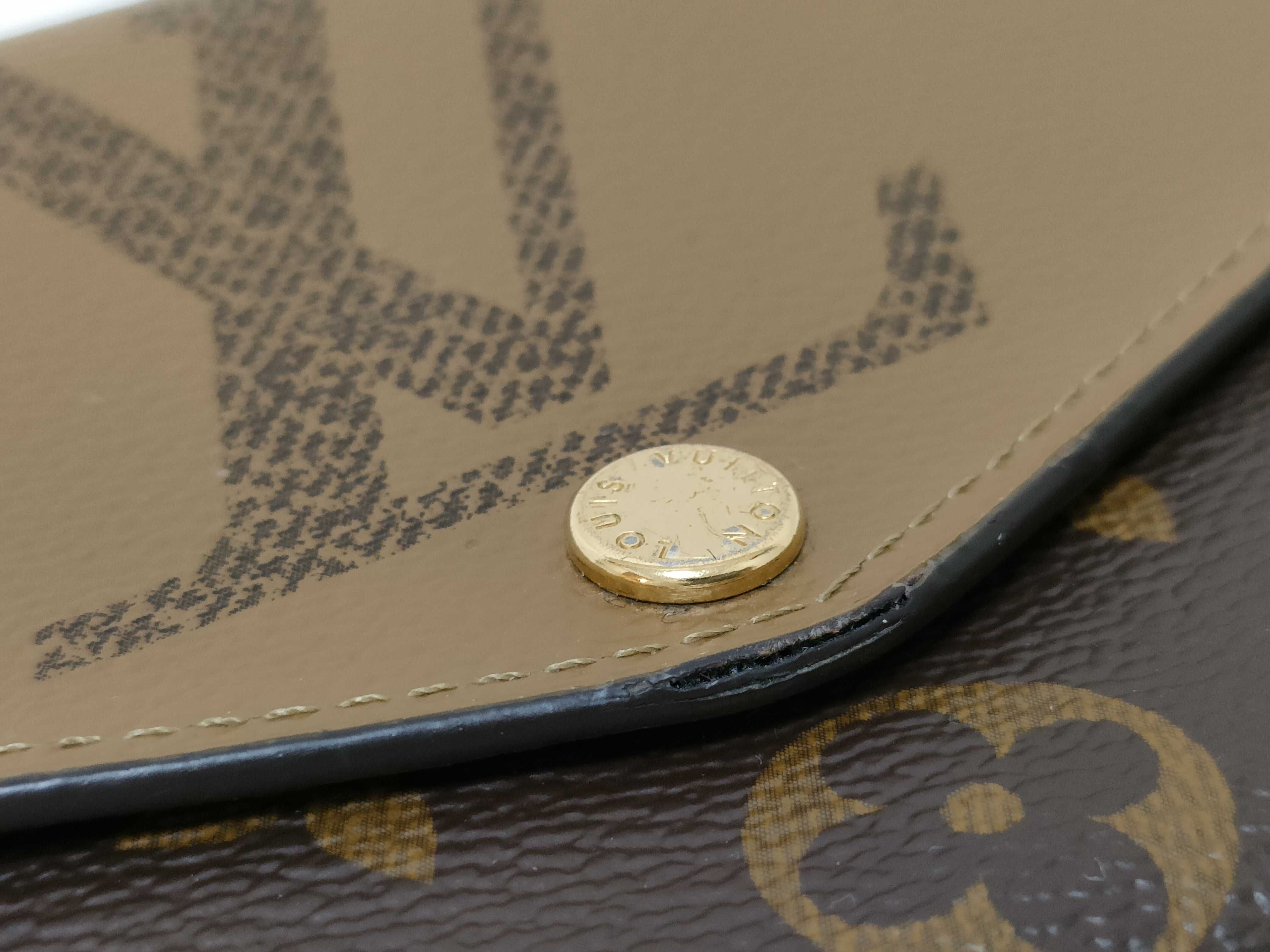 Portefeuille Sarah Monogram Giant Reverse M80726 Long Wallet with IC Chip — view 7