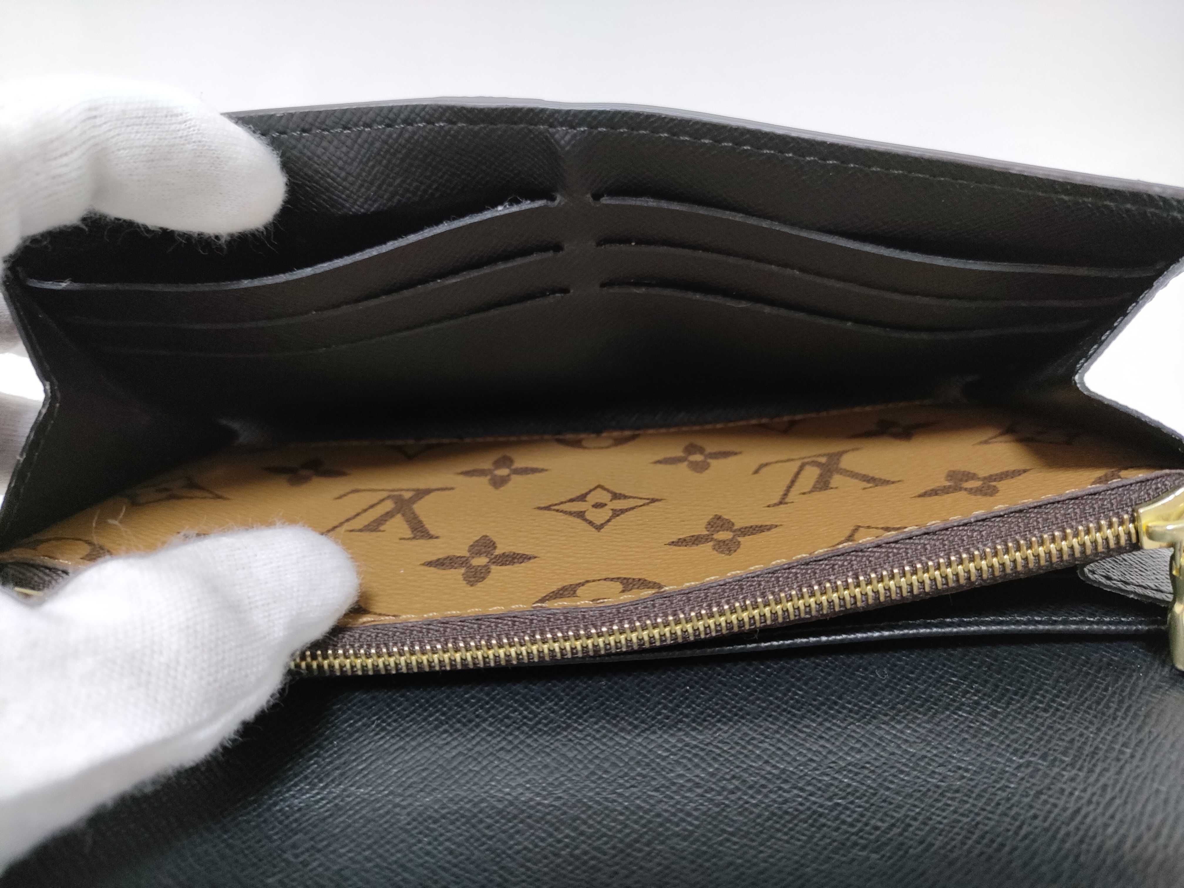 Portefeuille Sarah Monogram Giant Reverse M80726 Long Wallet with IC Chip — view 10