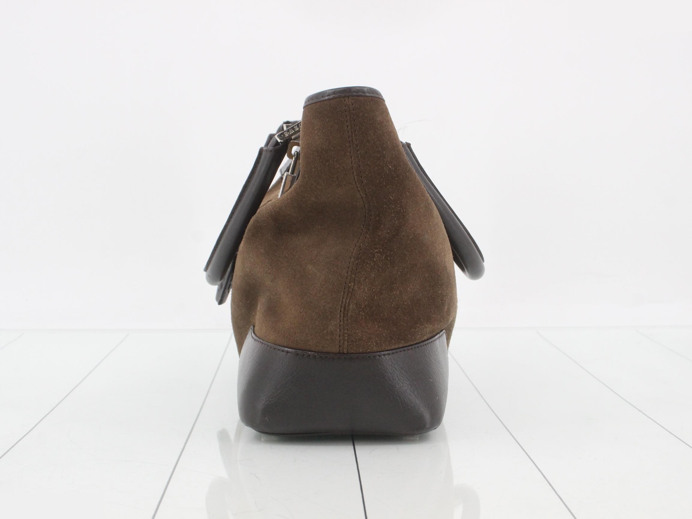 Suede handbag — view 3
