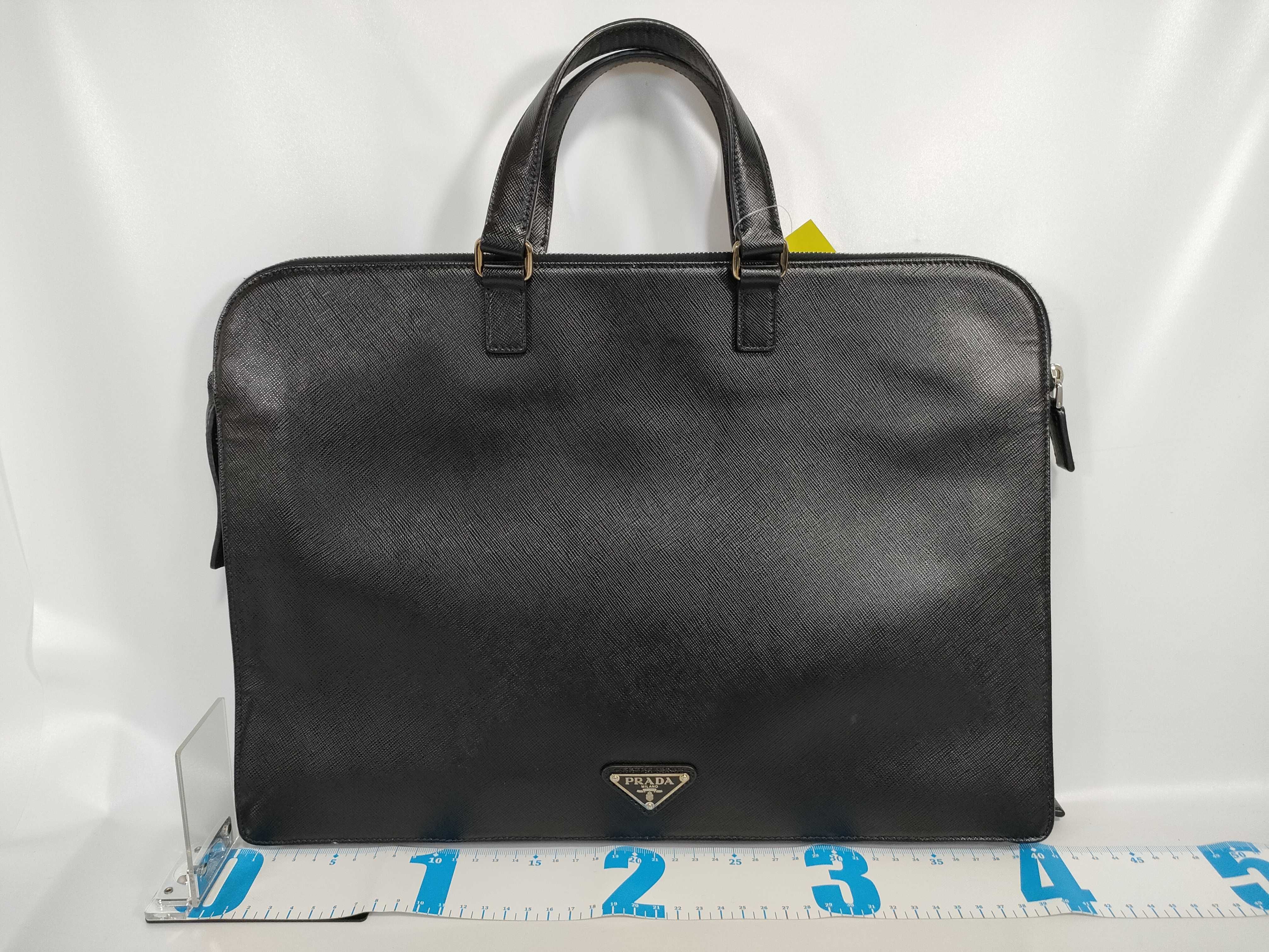 Briefcase with Triangle Logo - Business Bag — view 2
