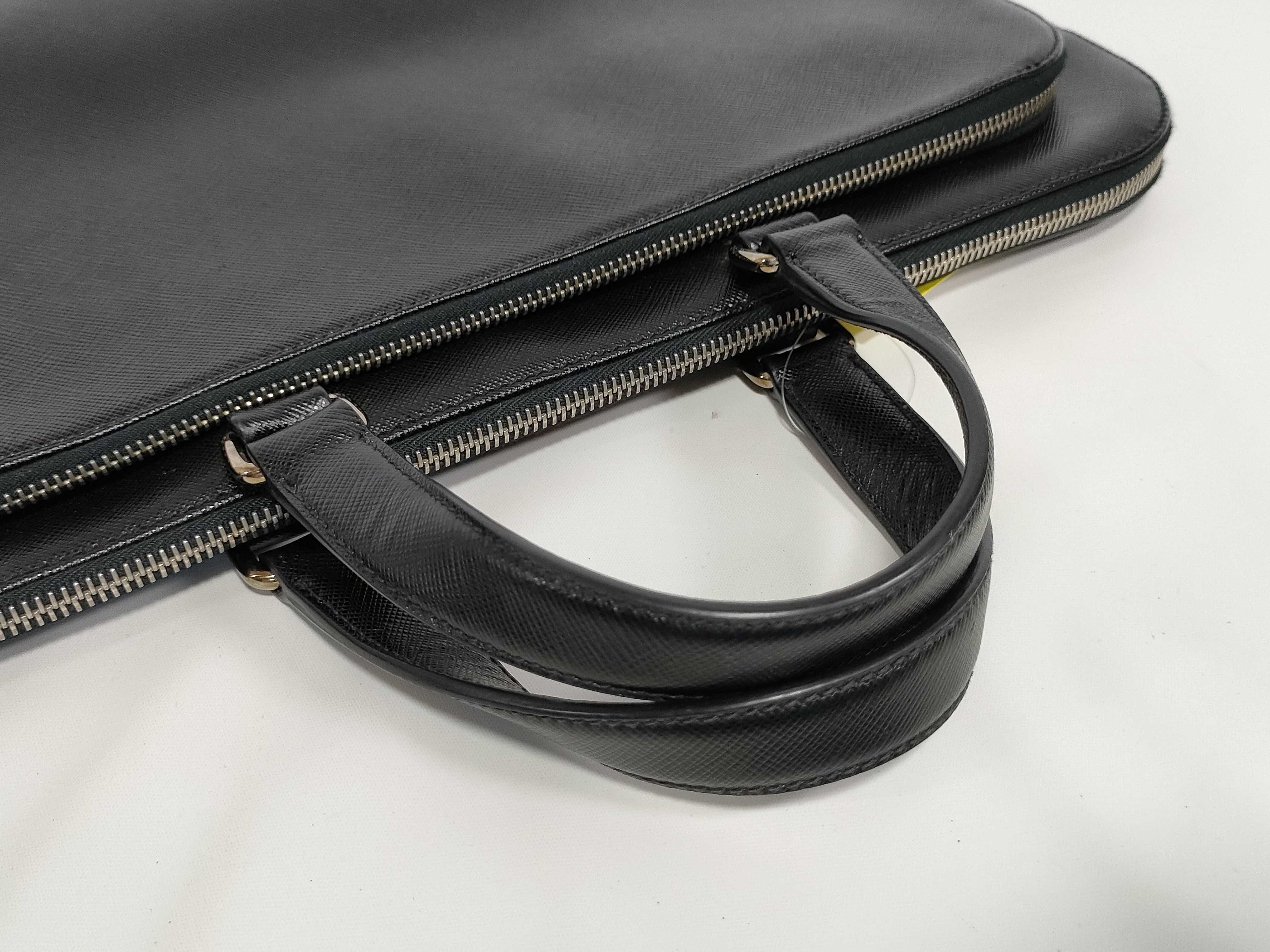 Briefcase with Triangle Logo - Business Bag — view 3