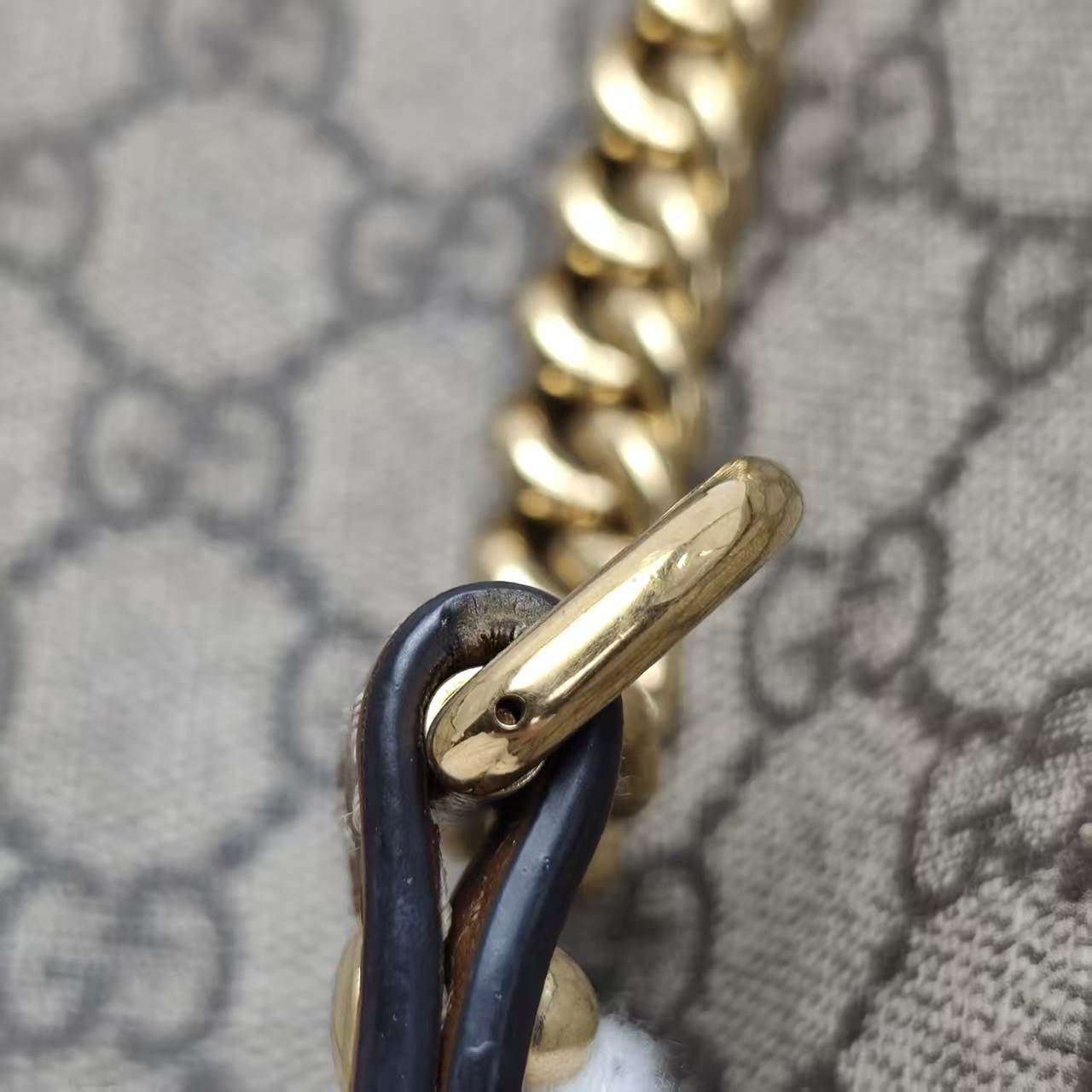 【*Shipped from: China*】GUCCI Padlock PU 498156 Shoulder Bag — view 14