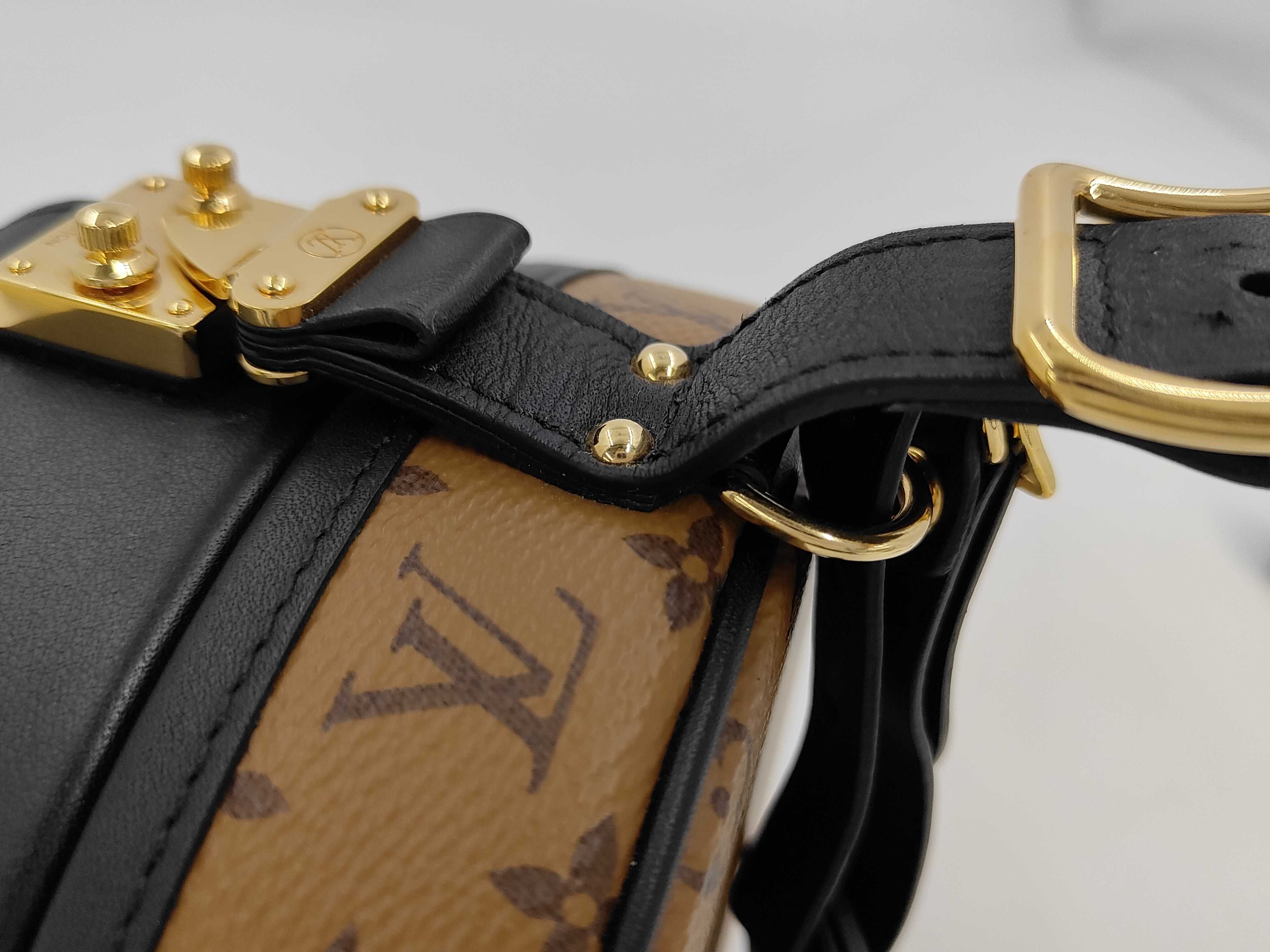 Reverse Petite Boite Chapeau Monogram M Shoulder Bag — view 6