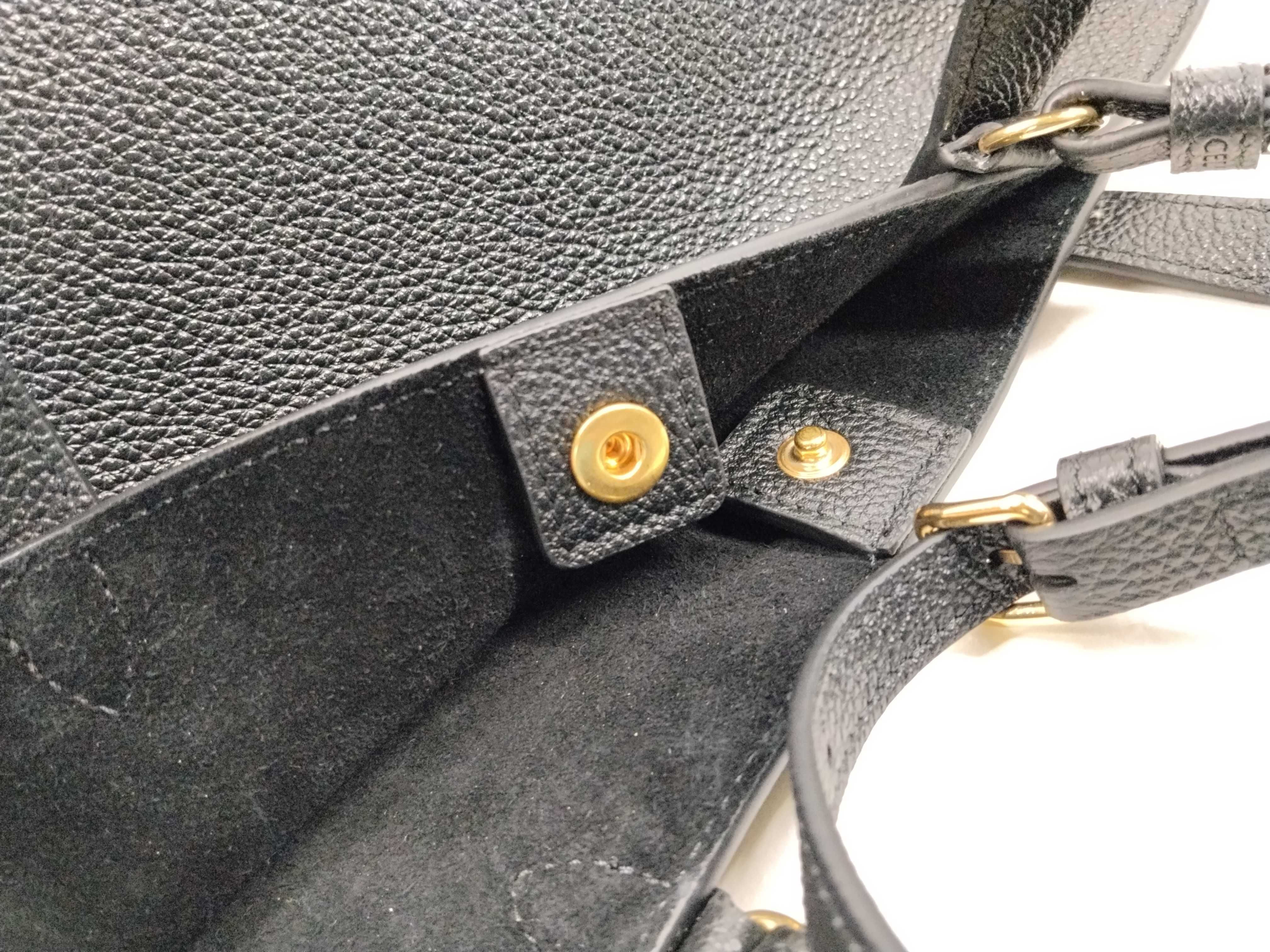Mini Cabas Anais Cuir Triomphe Handbag — view 10
