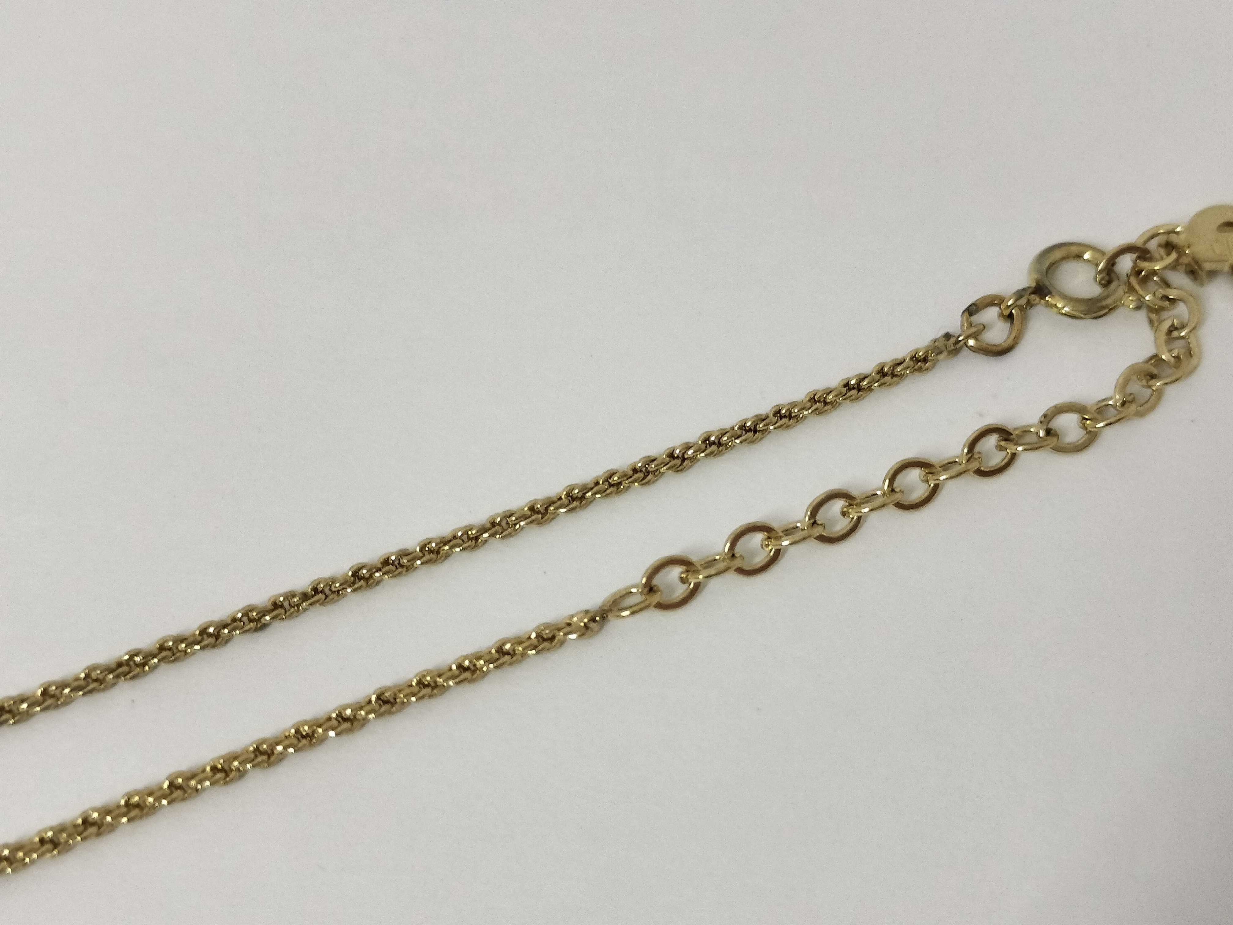 CD rhinestone necklace — view 7