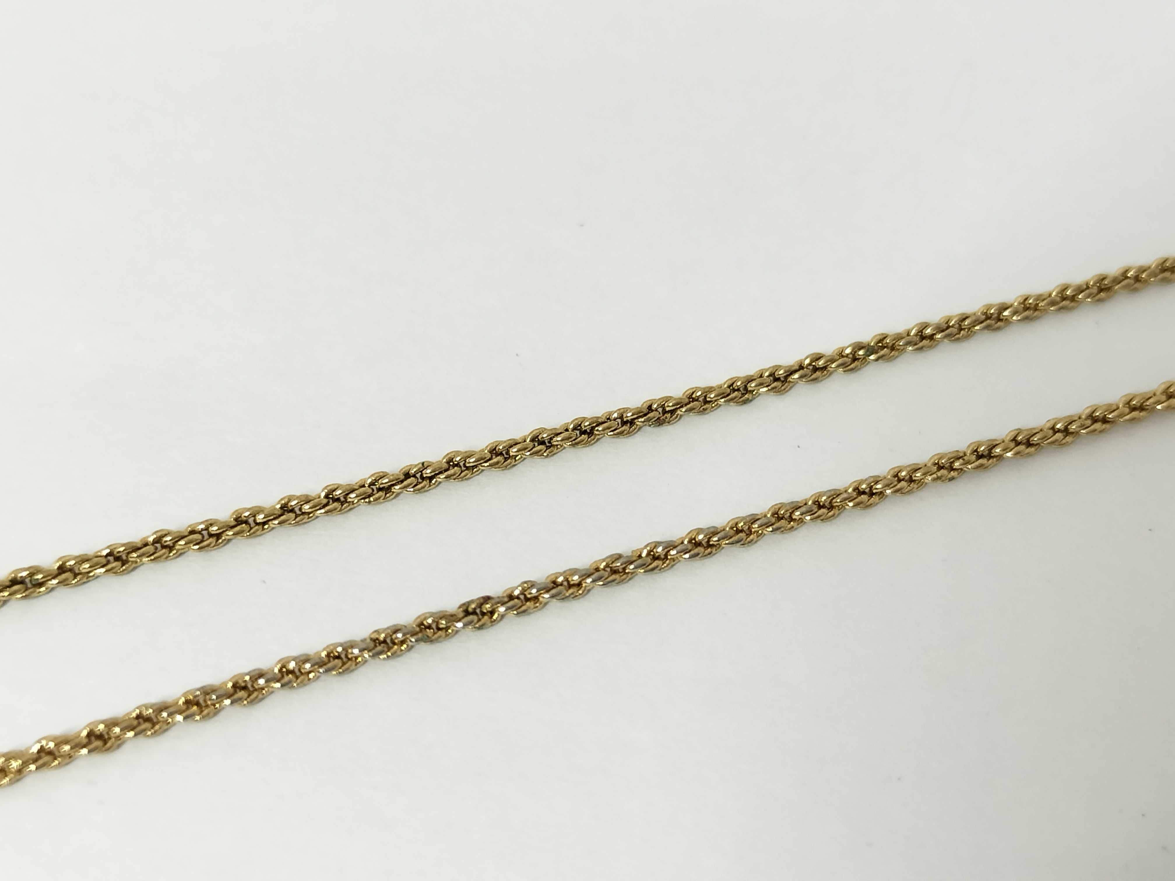 CD rhinestone necklace — view 8