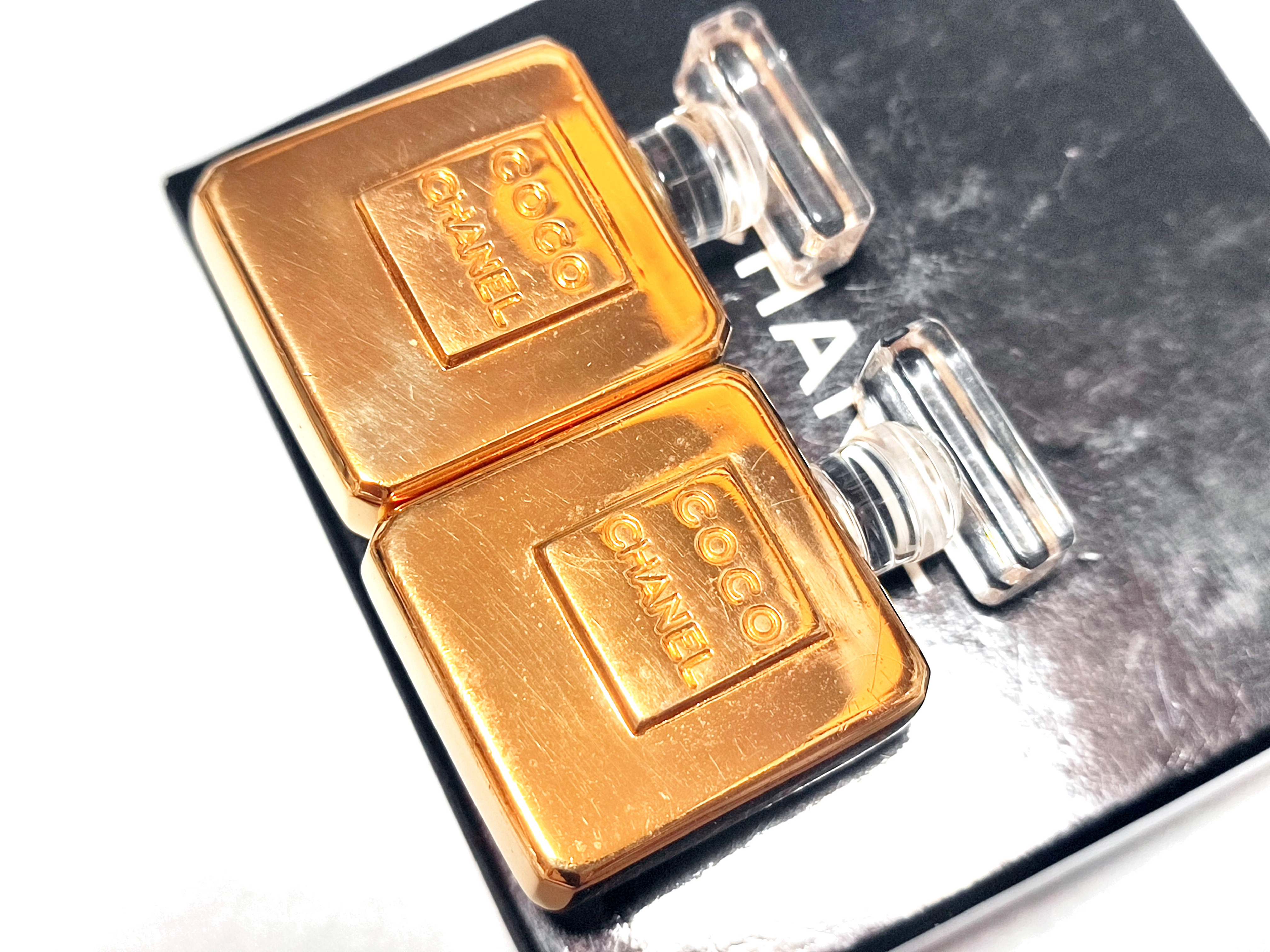 Perfume Bottle Earrings, Size 23